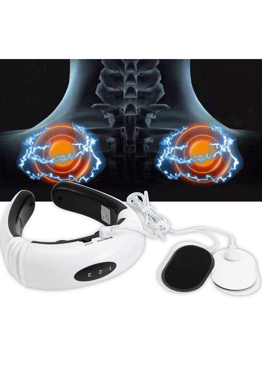Masajeador de cuello Blanco-3