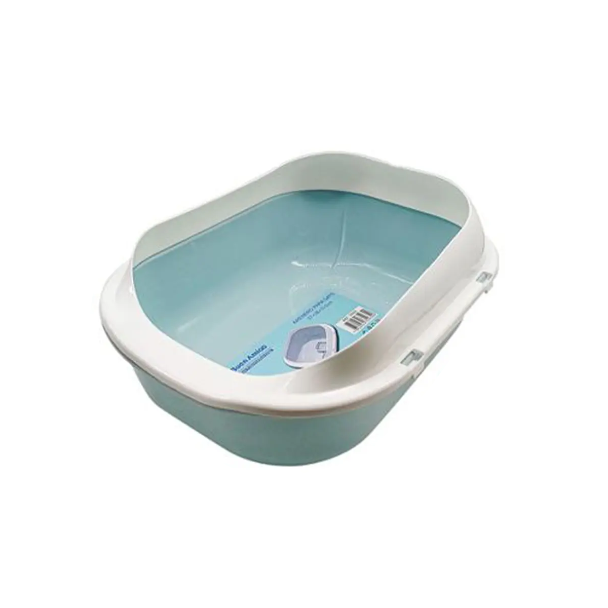 Caja arenero para Gato Gris-0