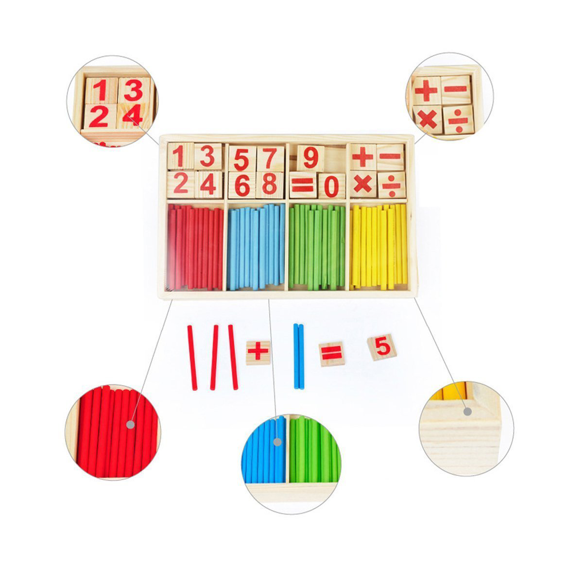 Juguetes de aprendizaje Set Matemático-6