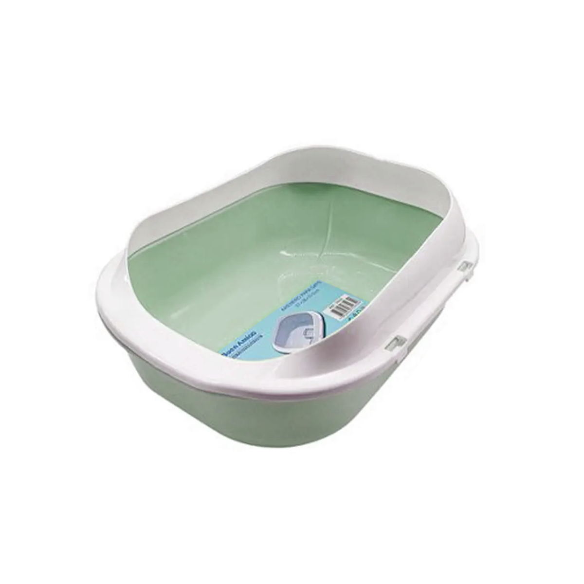 Caja arenero para Gato Verde-0