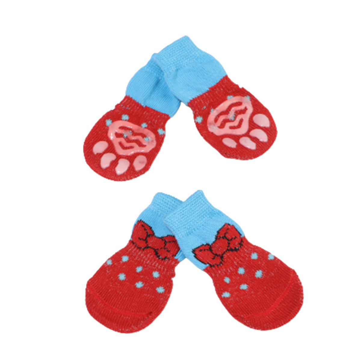 SET 4 CALCETINES PARA MASCOTA TALLA L-1