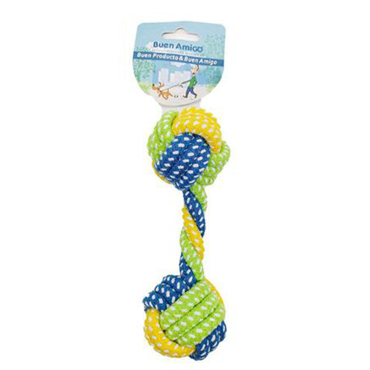 Cuerda masticable doble nudo-0