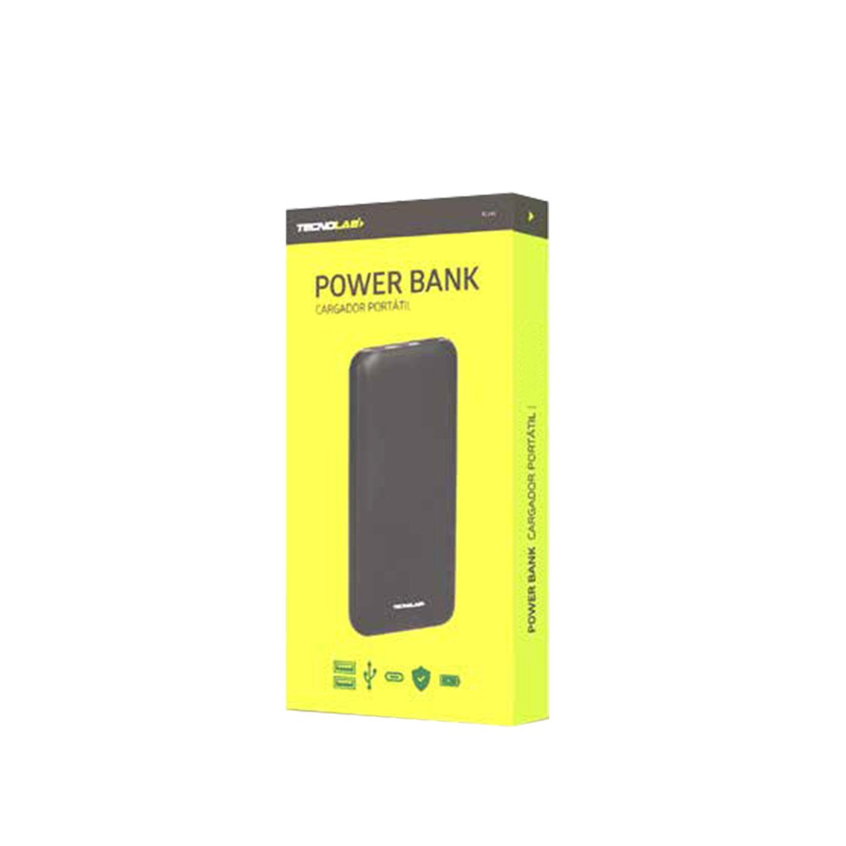Batería Portátil Powerbank Turbo 20.000 mah Negra-1