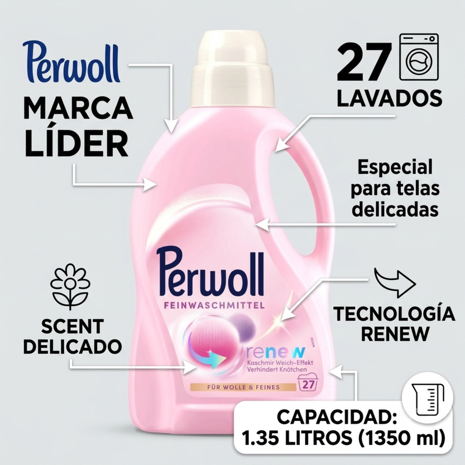 Detergente Ropa Delicada 1.35 L-3
