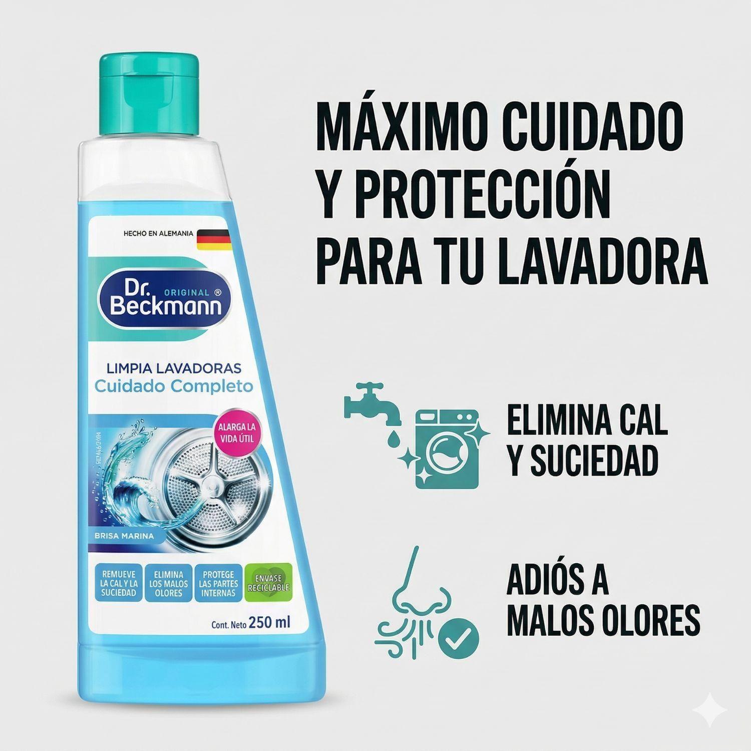 Limpia Lavadoras 250 Ml Dr. Beckmann-1