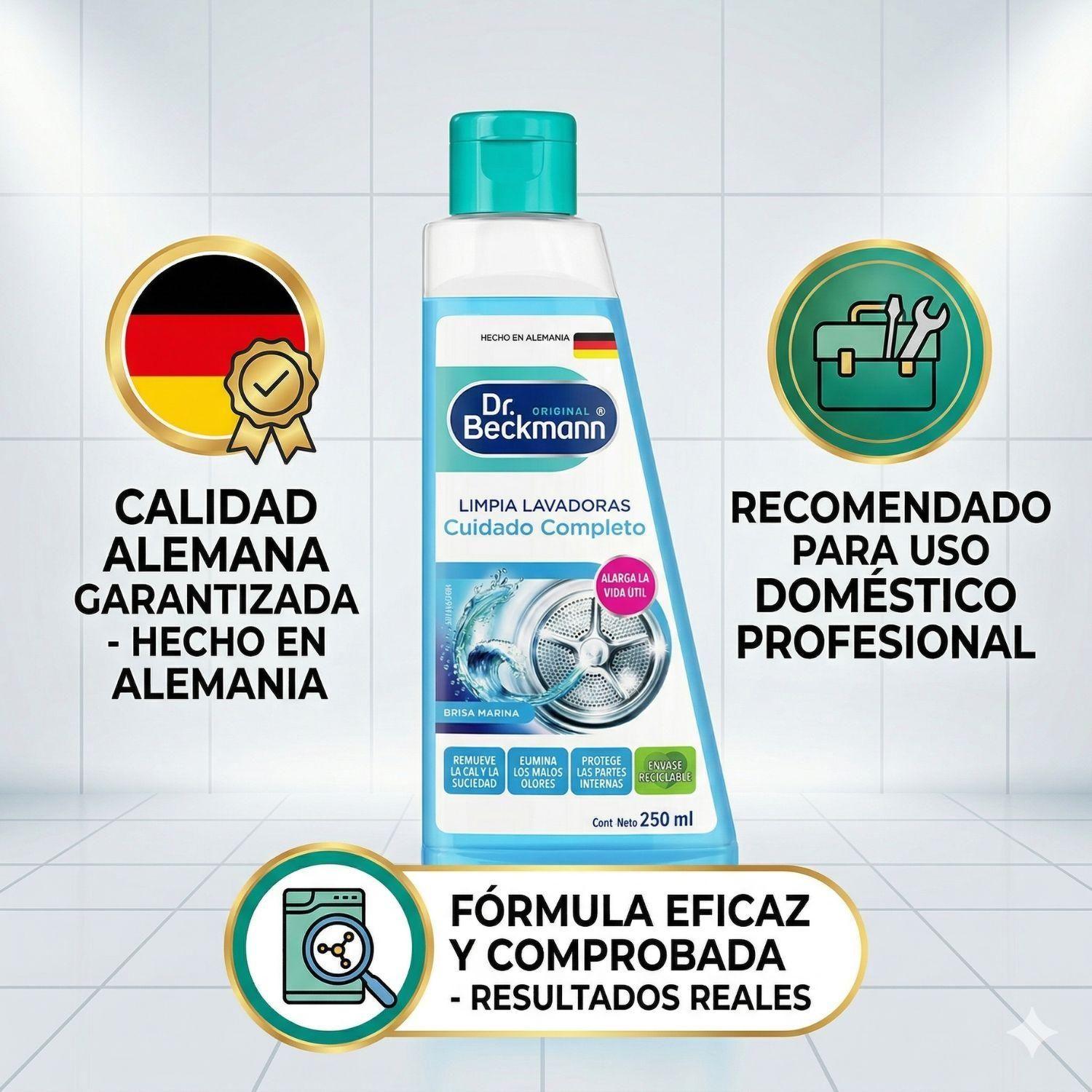 Limpia Lavadoras 250 Ml Dr. Beckmann-5