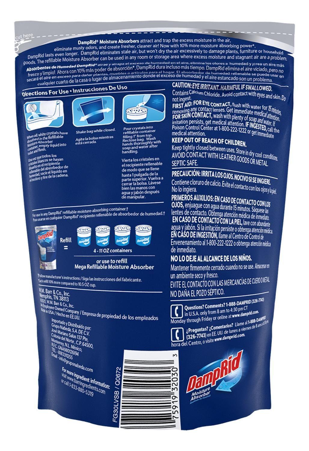 Recarga Antihumedad Lavanda Vainilla Damprid 1.24 Kg-1