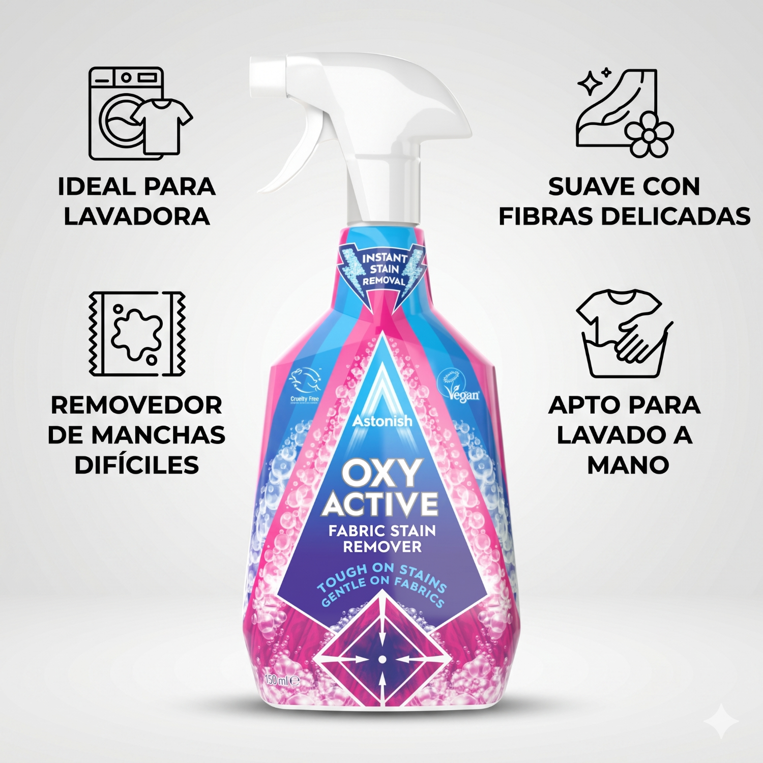 Quitamanchas Ropa Astonish Oxy Active 750ml-2