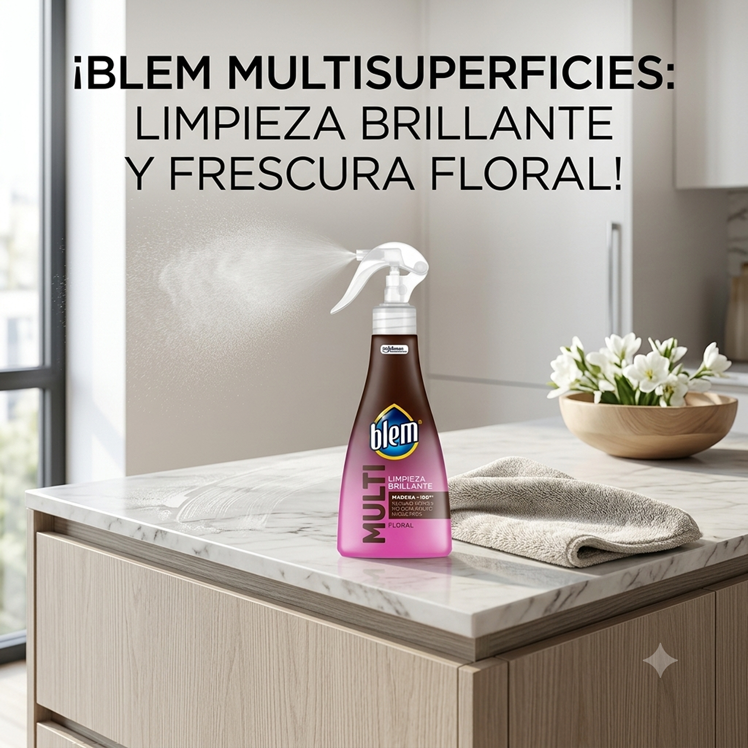 Limpiador Multisuperficies Electronico Blem Floral 400ml-5