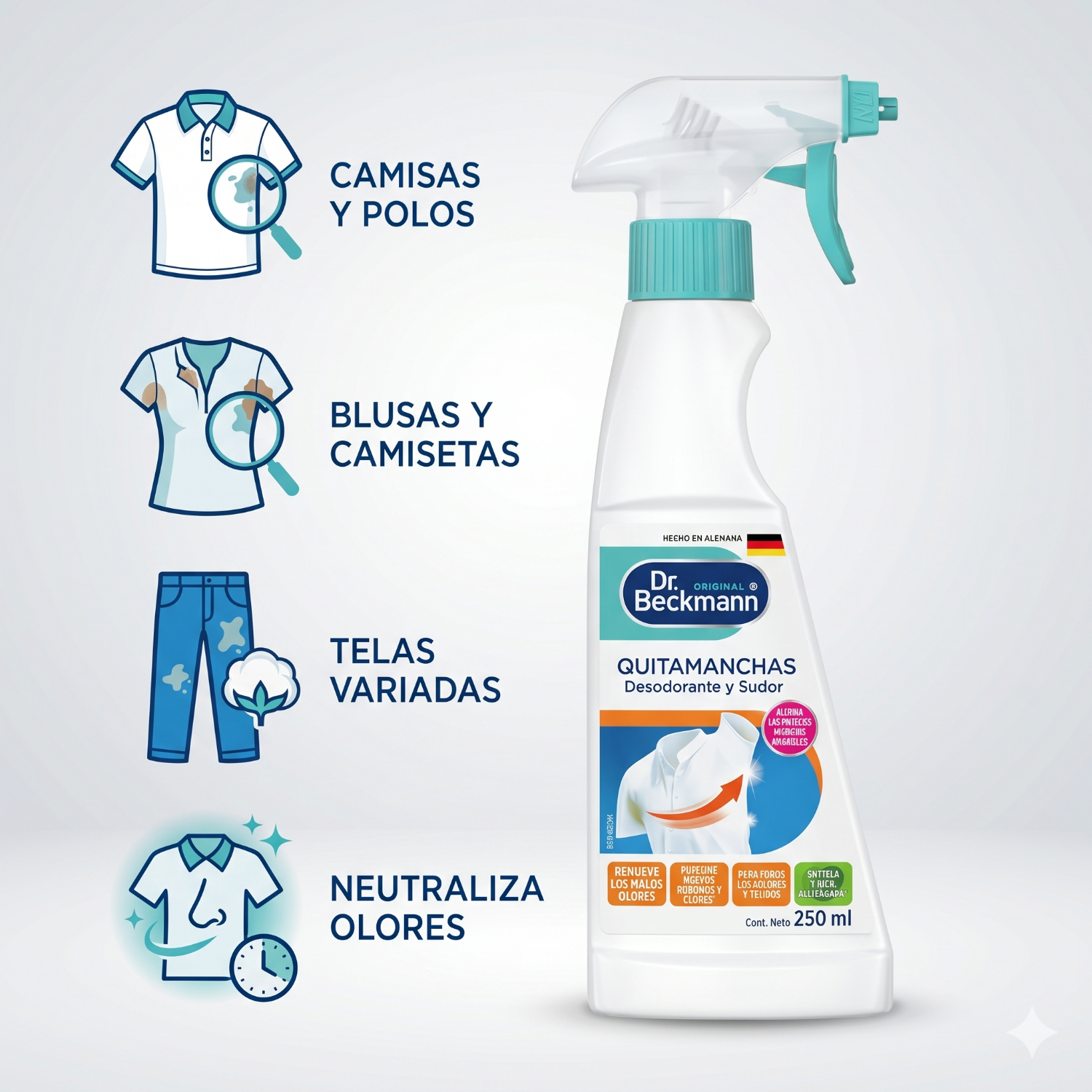 Quitamanchas Desodorante Y Sudor 250ml-2