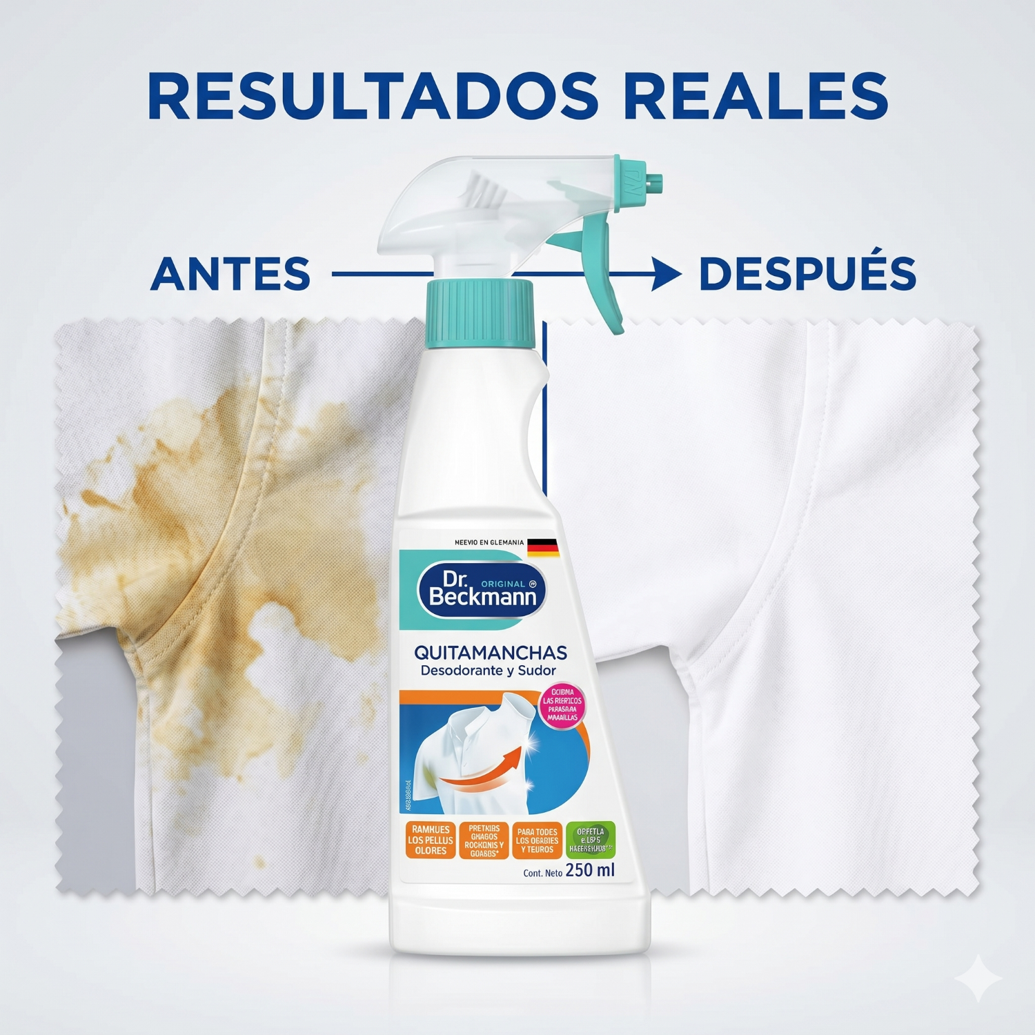 Quitamanchas Desodorante Y Sudor 250ml-4