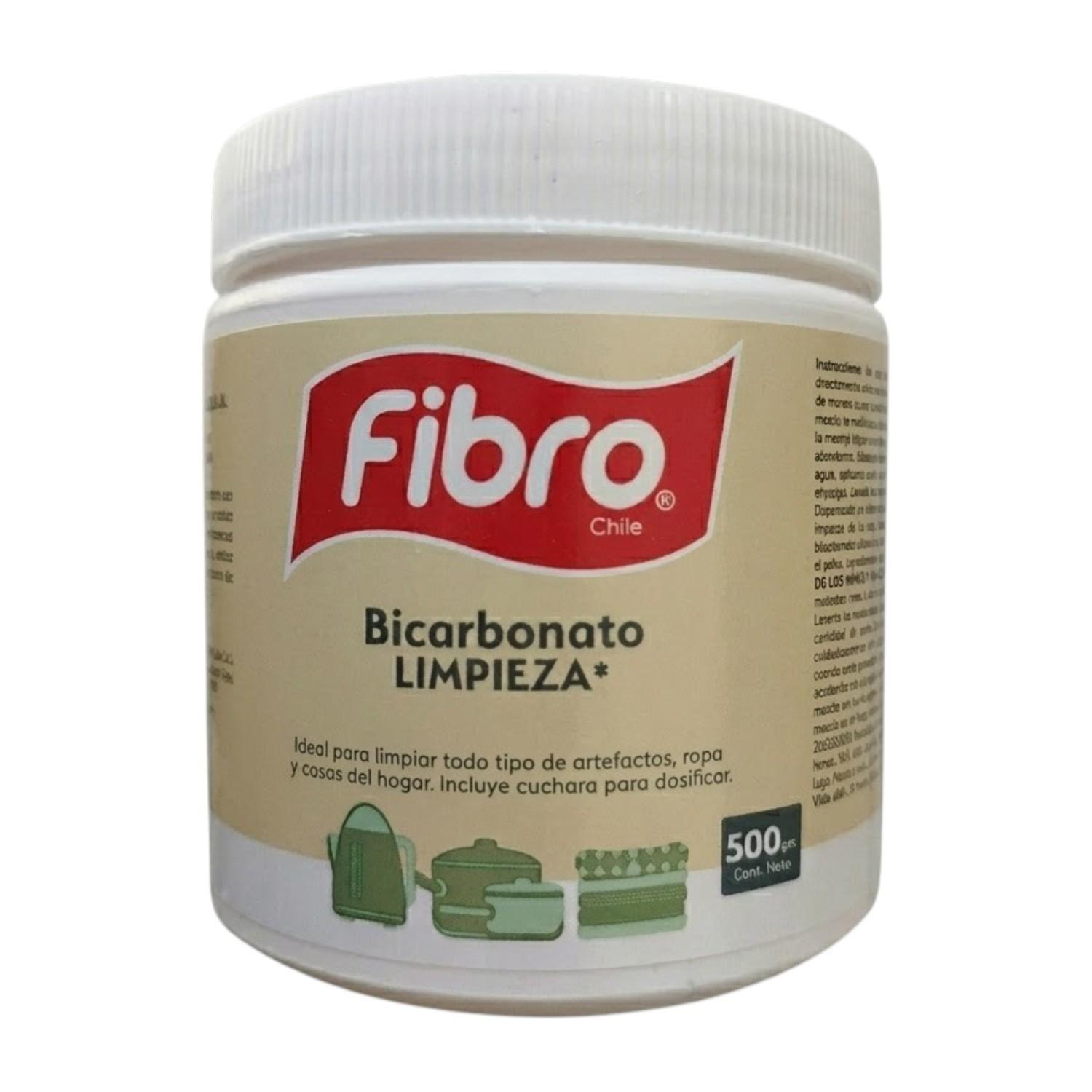 Bicarbonato Limpieza Fibro Chile 500g Multiusos-0