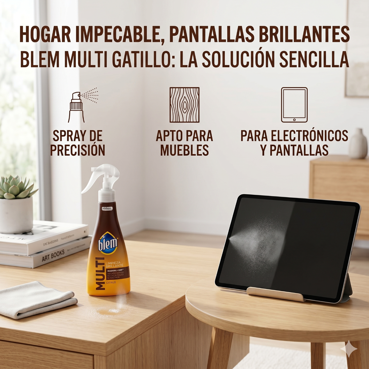 Limpiador Multisuperficies y Electrónicos Blem Gatillo 400ml-4