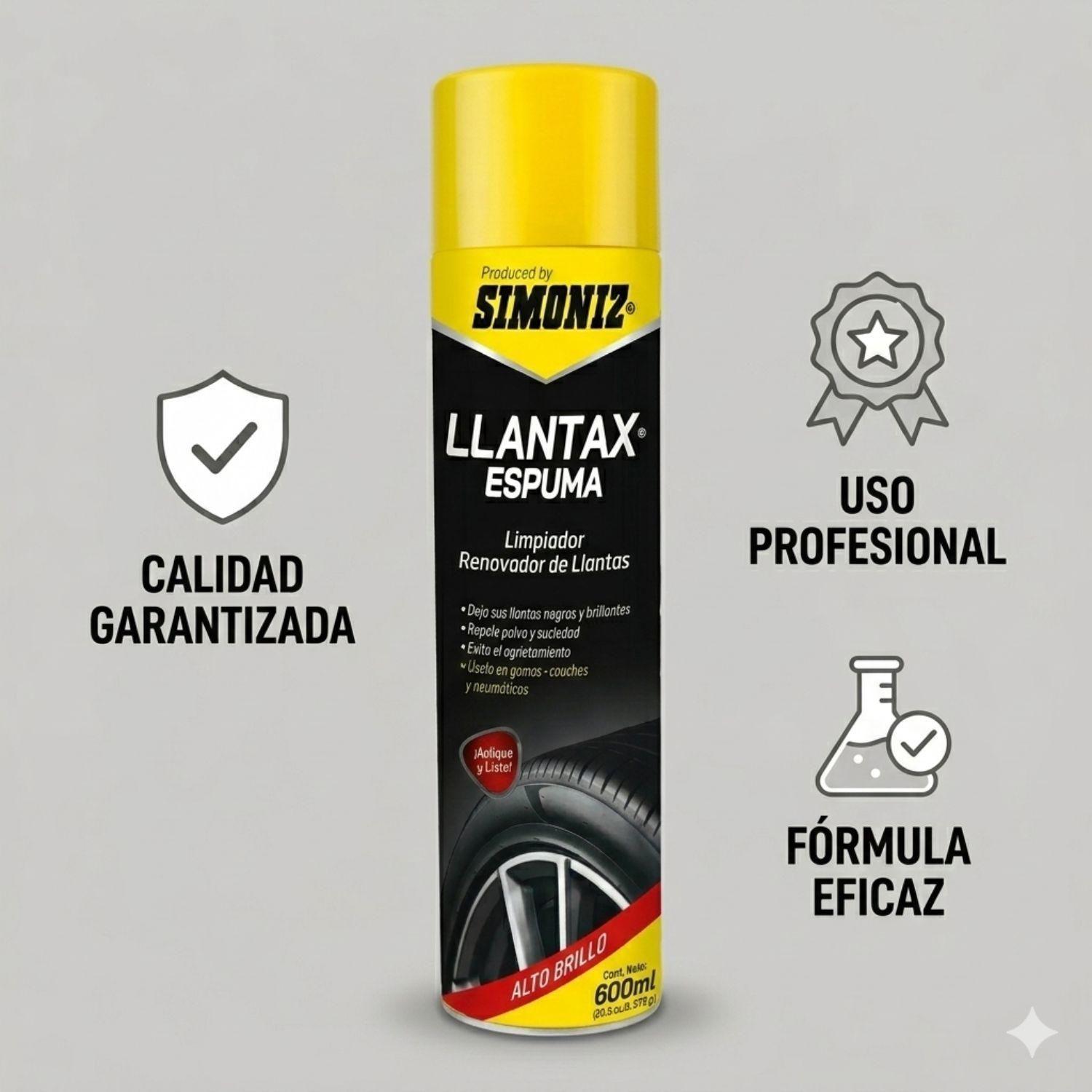 Limpiador de Llantas Simoniz Espuma Para Rines 480ml-5