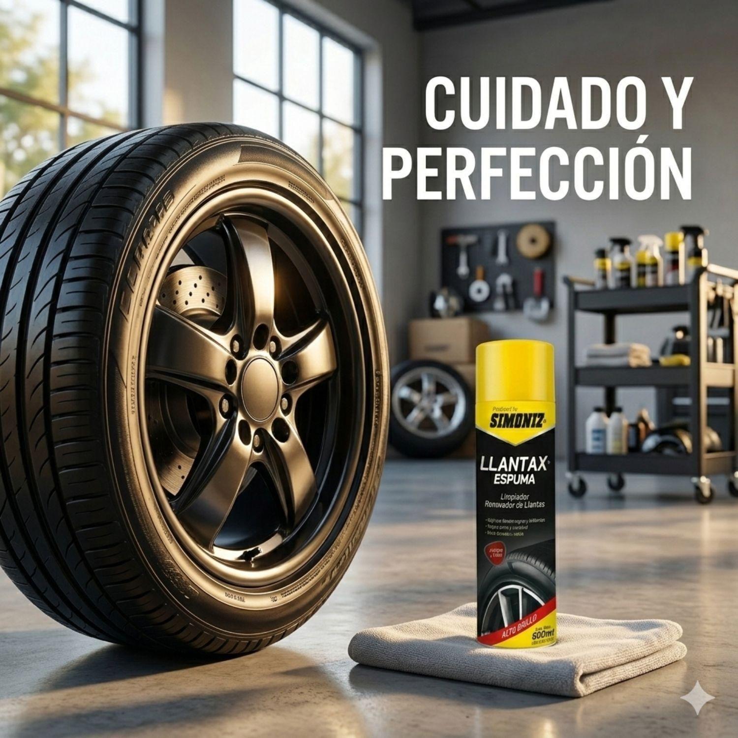 Limpiador de Llantas Simoniz Espuma Para Rines 480ml-6