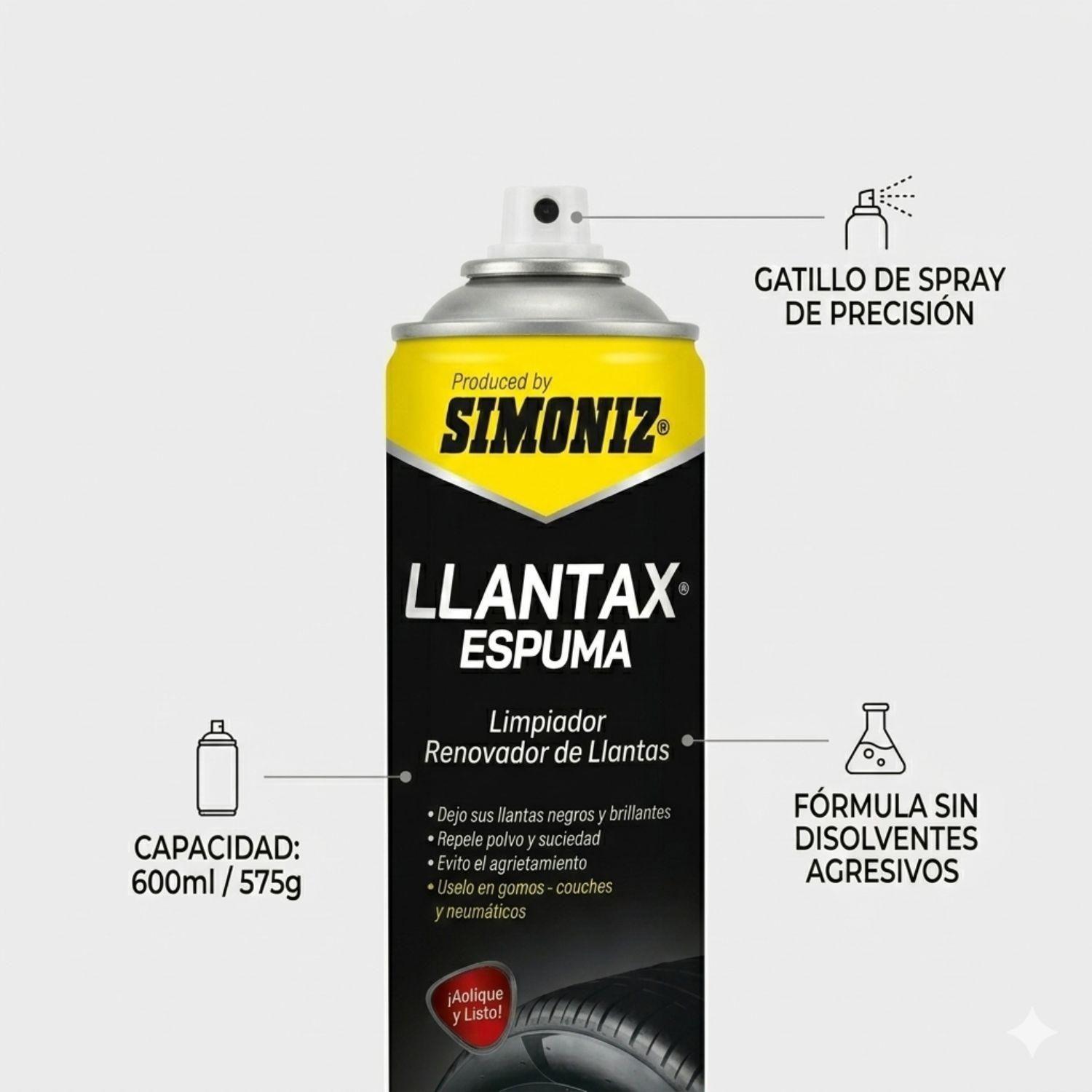 Limpiador de Llantas Simoniz Espuma Para Rines 480ml-3