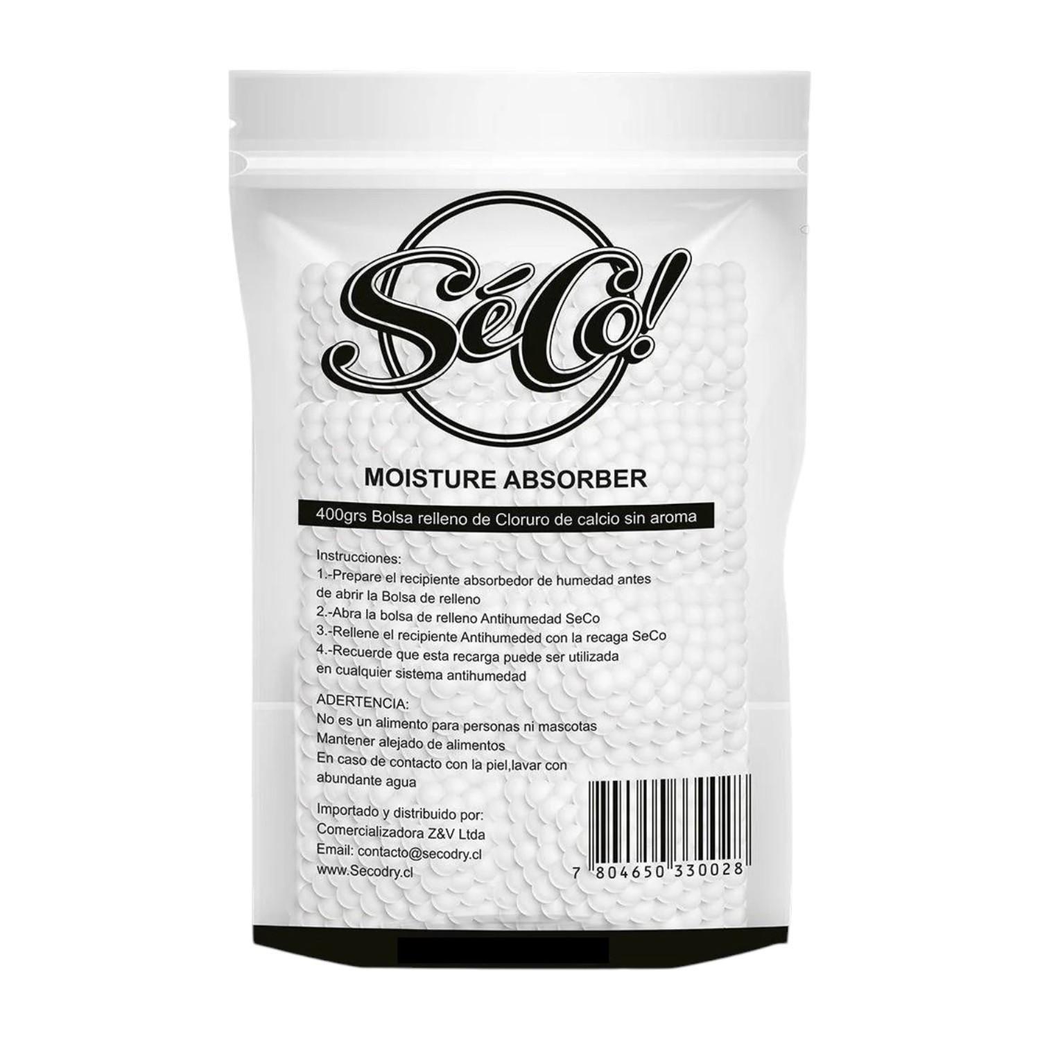Recarga Antihumedad 400g SecoDry Clóset Hogar-0
