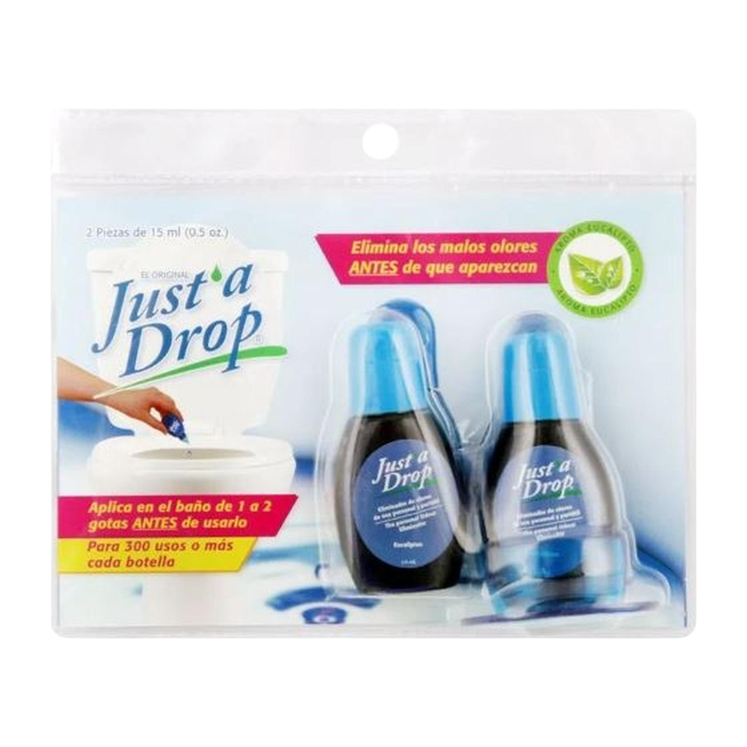Aromatizante Just a Drop Baño Pack Doble 15ml-0
