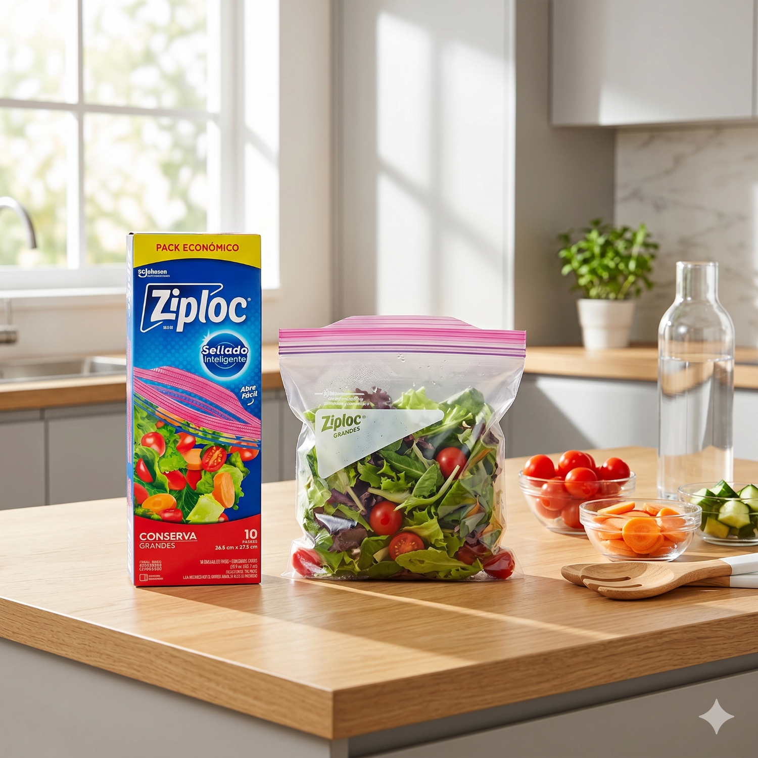 Bolsas Ziploc Grandes 10 Un Para Conservar-4