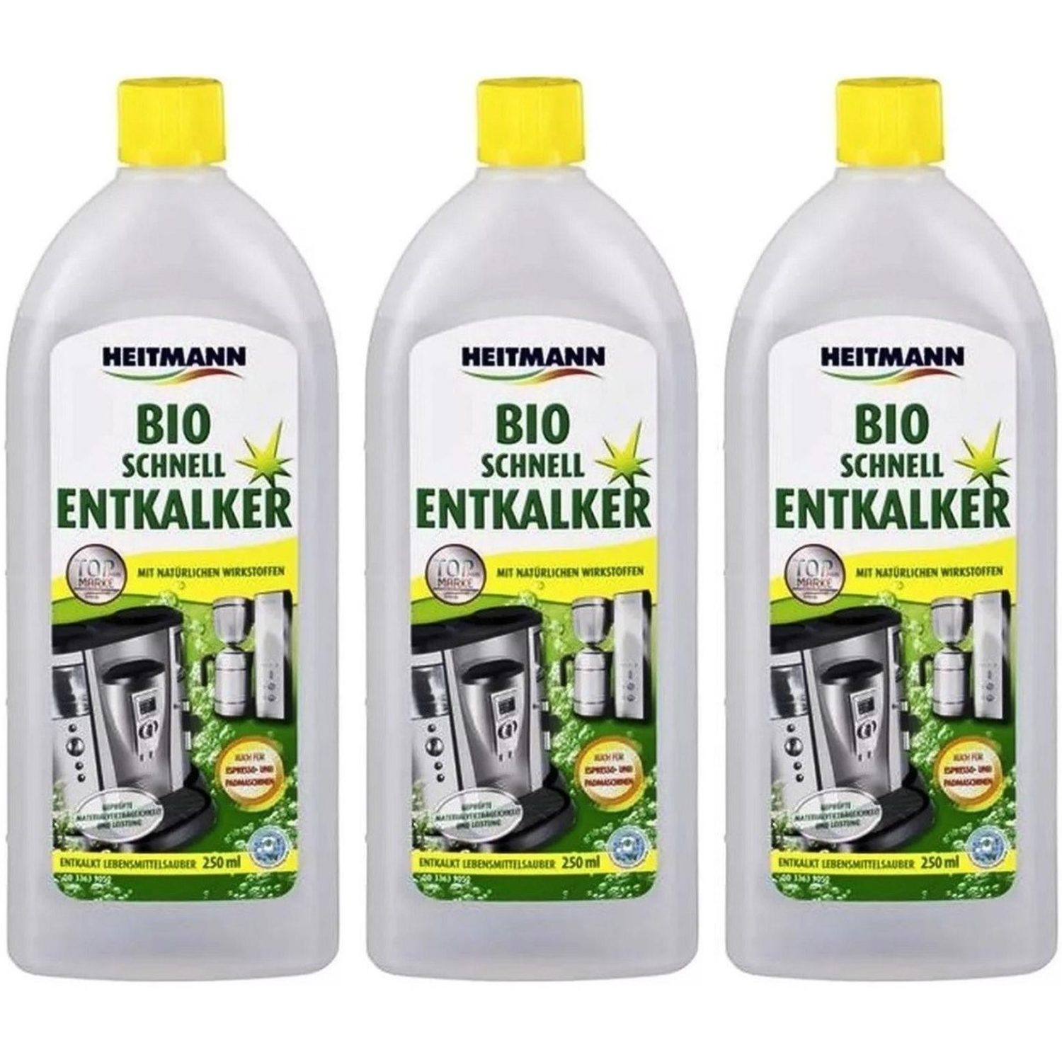 Descalcificador Cafeteras y Hervidores 250 ml Pack 3-0