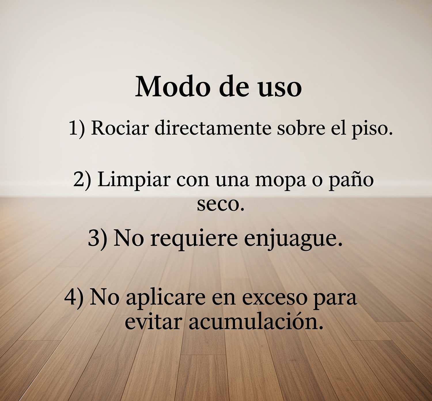 Limpiador piso madera Alex directo al piso 1 L-1