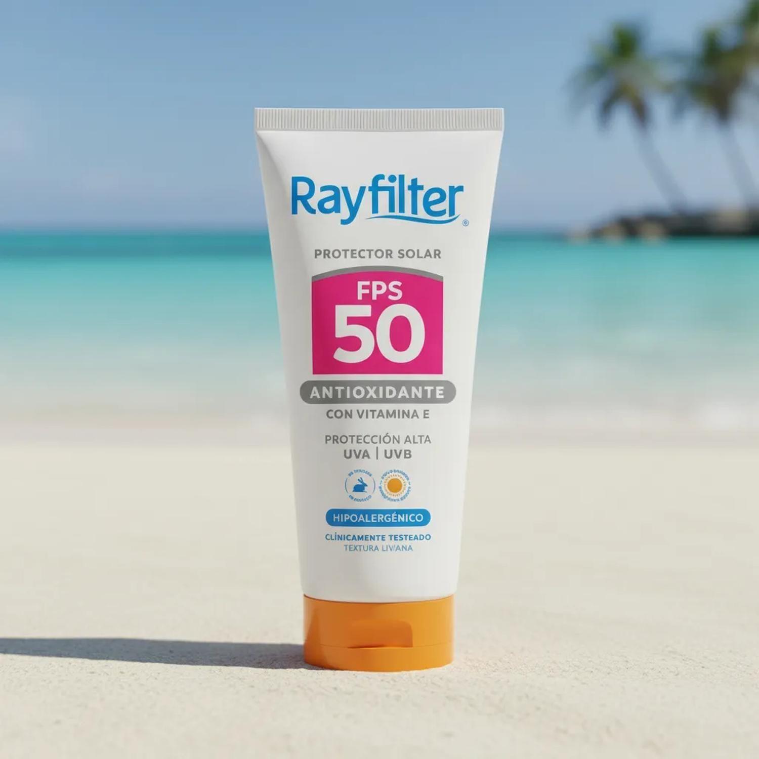 Rayfilter Protector Solar FPS50 Antioxidante 190 Gr-1