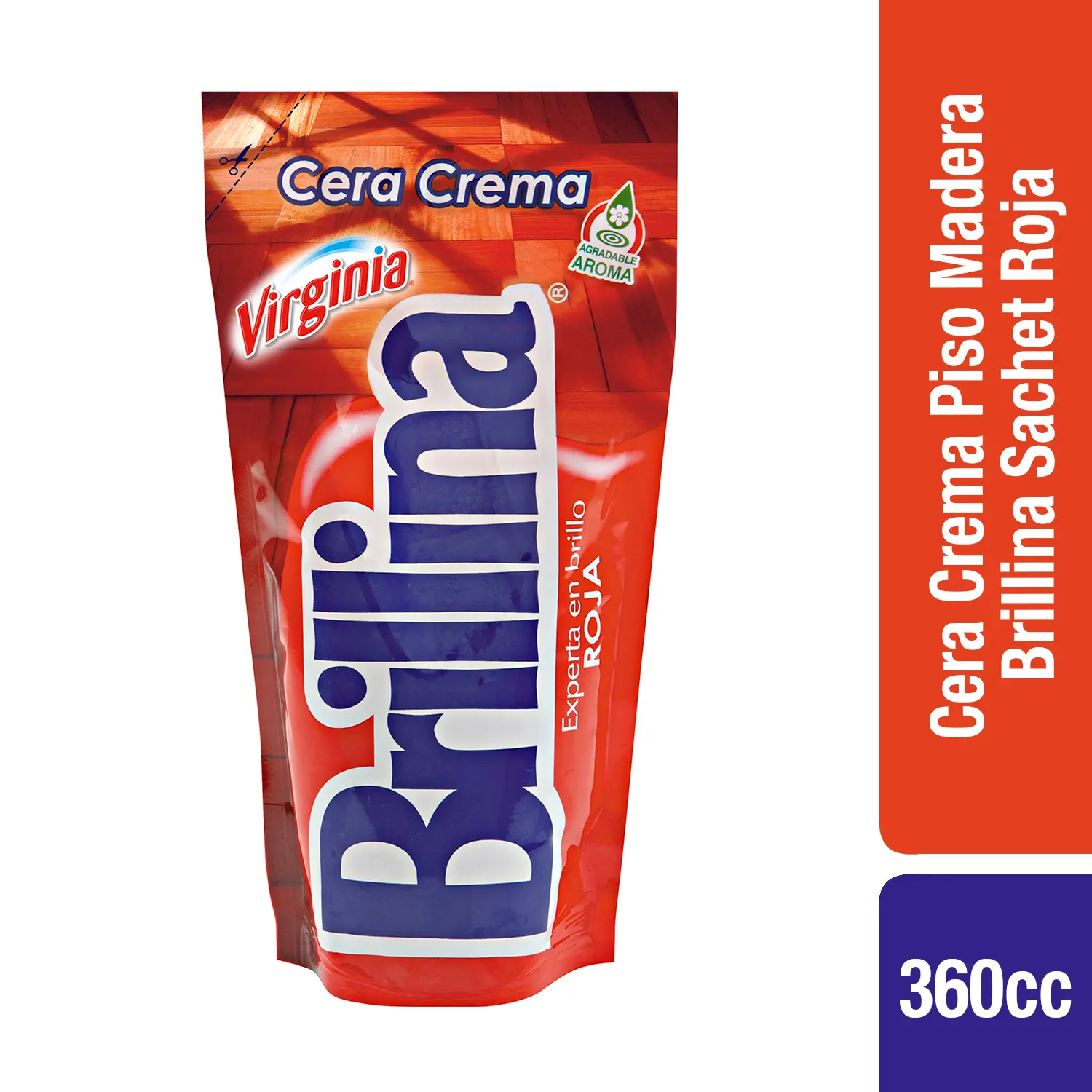 Cera Pisos Roja Brillina 340cc-2
