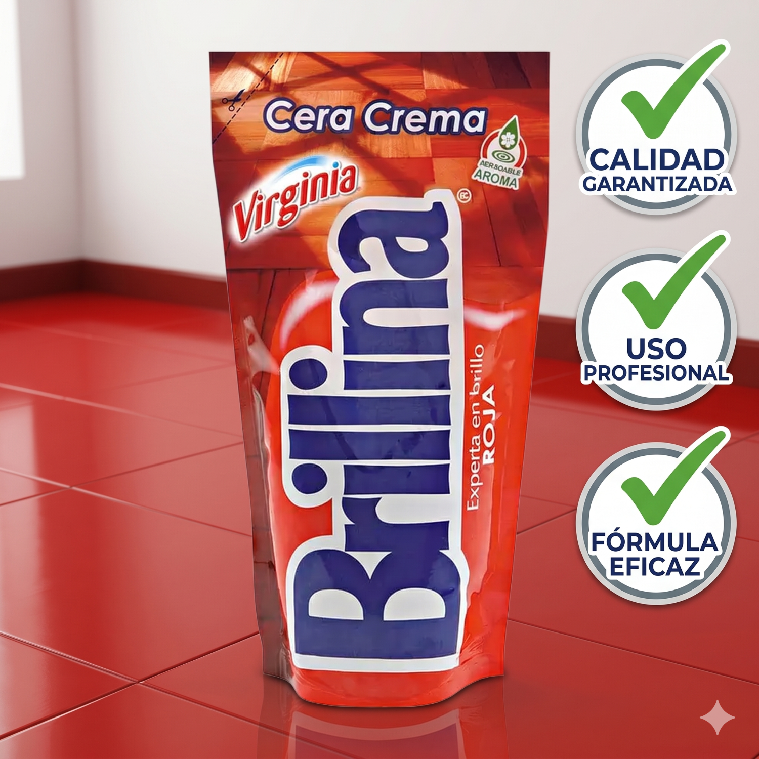 Cera Pisos Roja Brillina 340cc-4