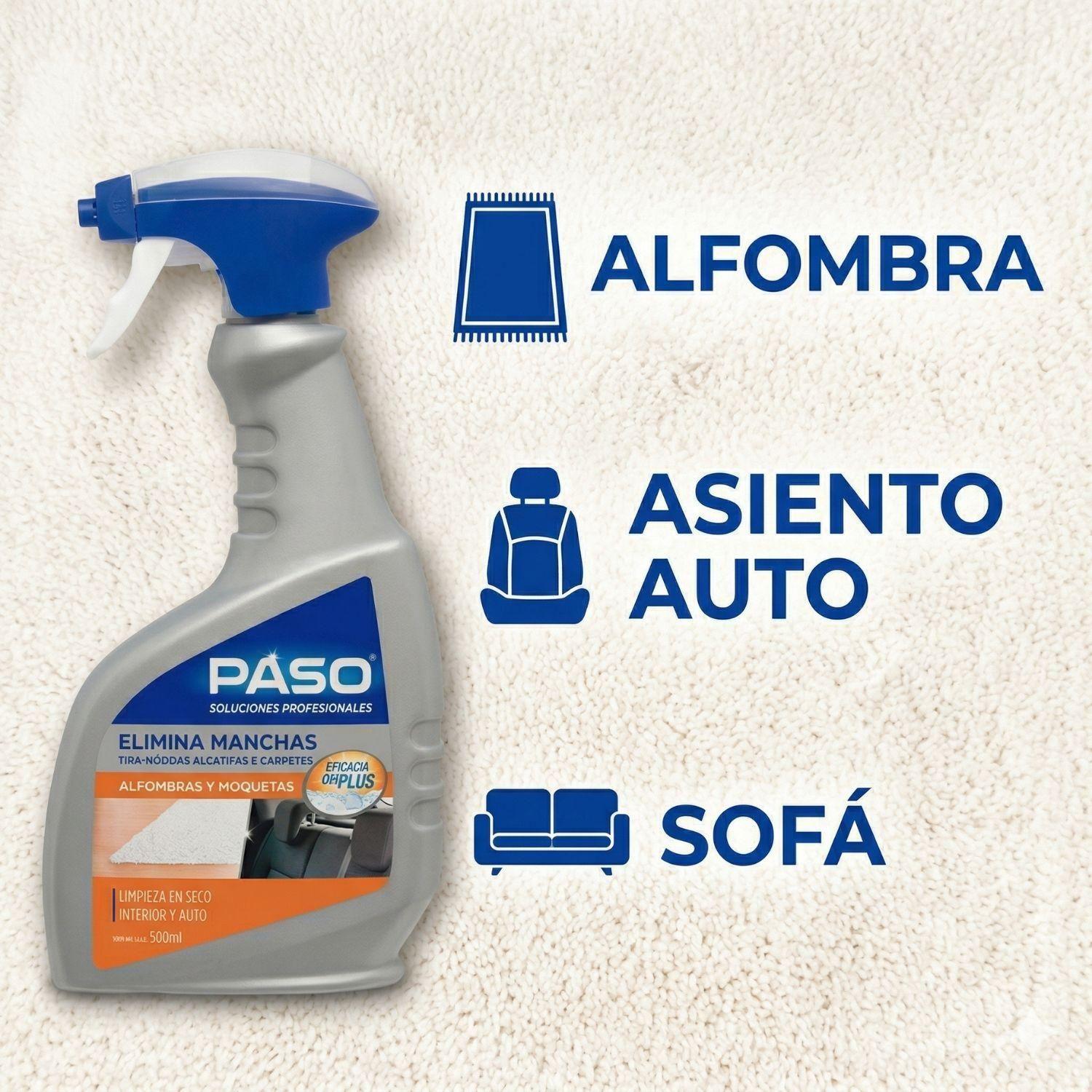 Quita Mancha Alfombras Y Tapices Paso Limpieza En Seco 500ml-2