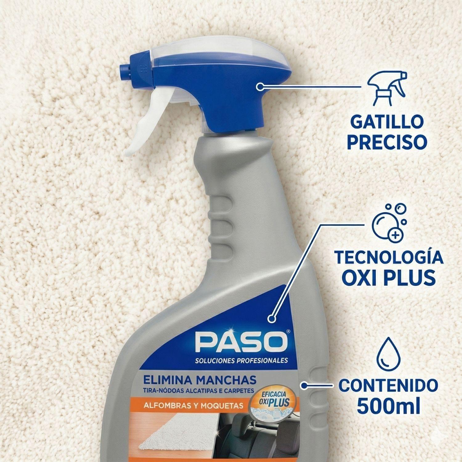 Quita Mancha Alfombras Y Tapices Paso Limpieza En Seco 500ml-3