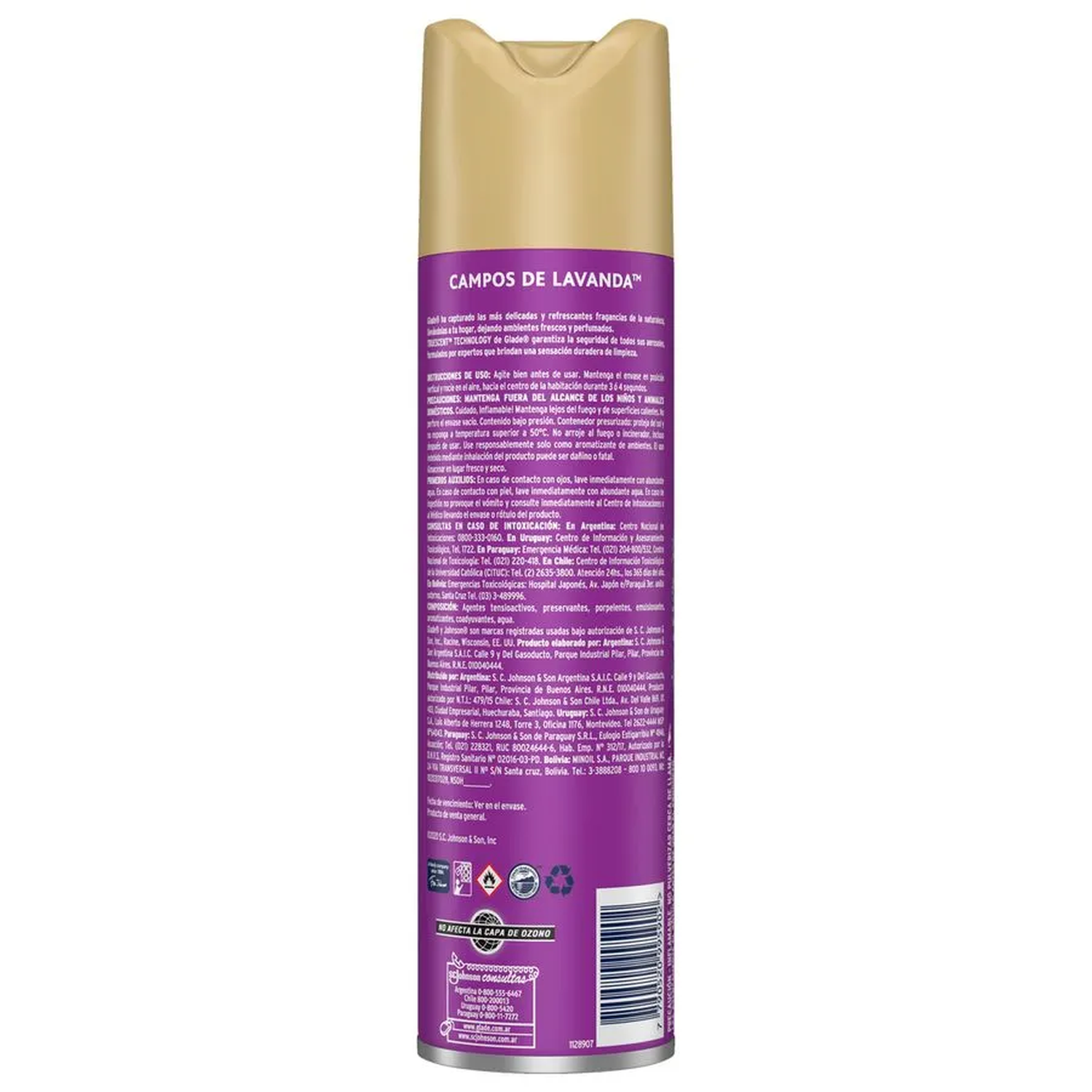 Glade Ambiental Campos de Lavanda Spray 360 cc-1
