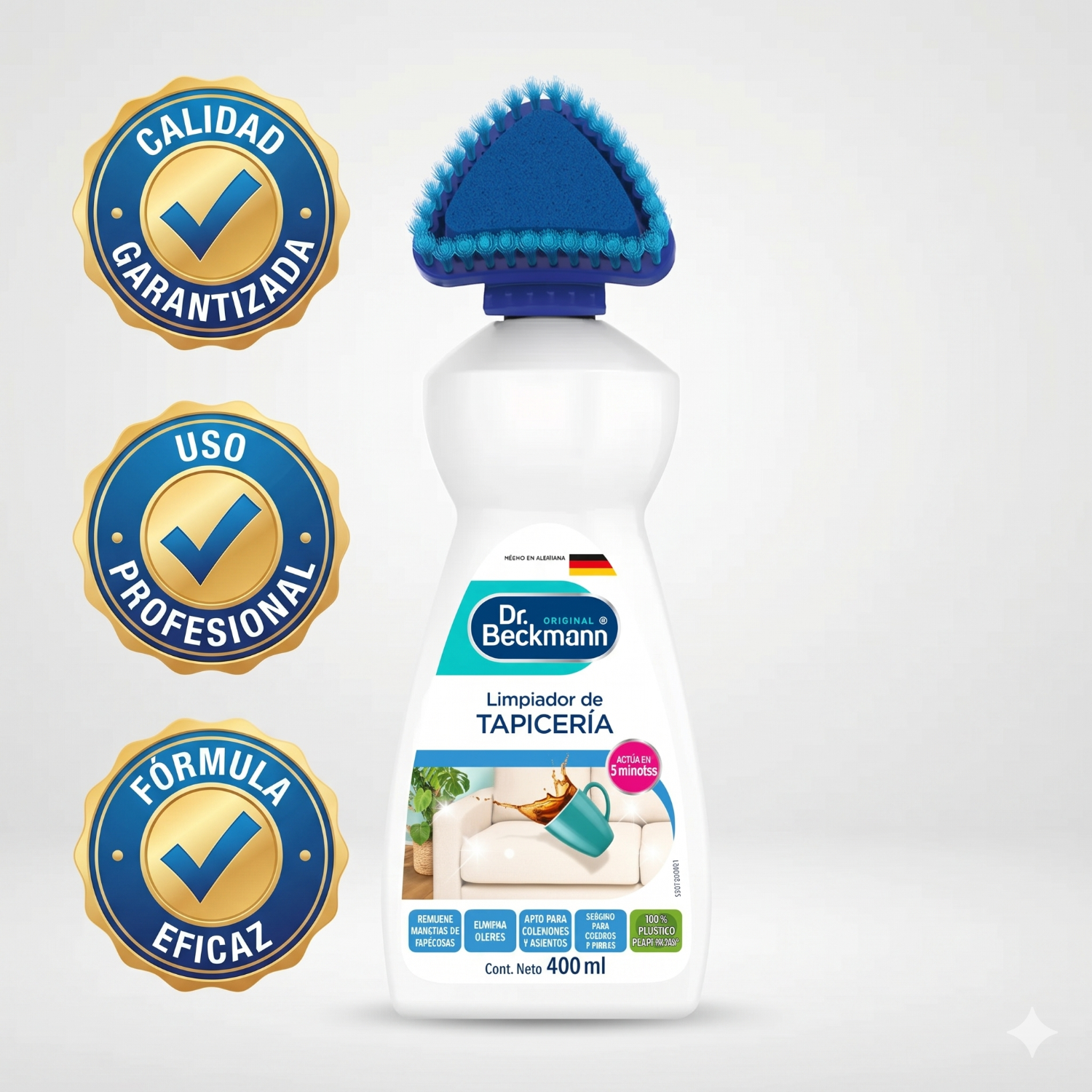 Limpiador De Tapiceria Dr. Beckmann 400ml-5
