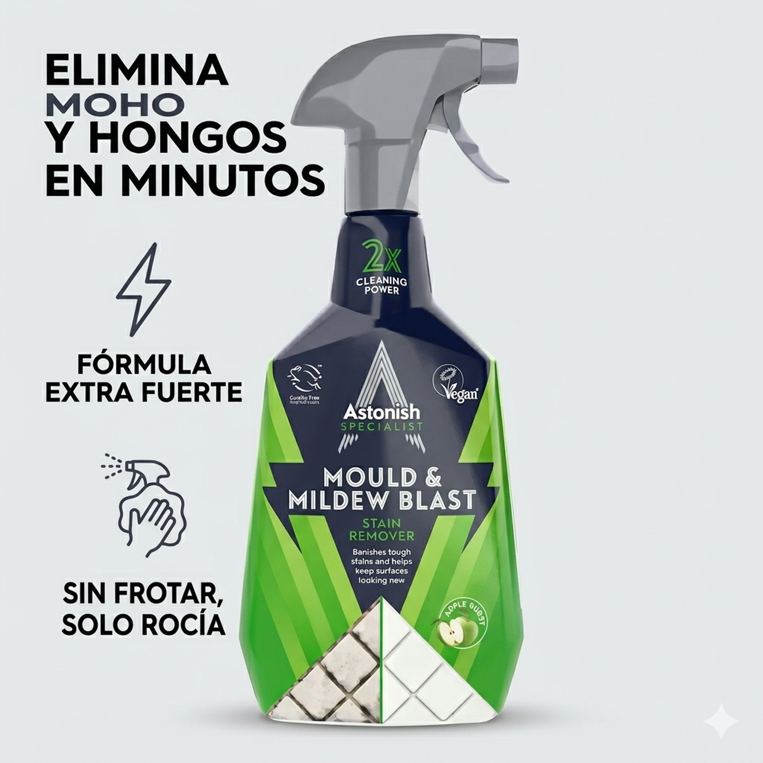 Astonish Eliminador Moho y Hongos Gatillo 750 Ml Antihongos-1