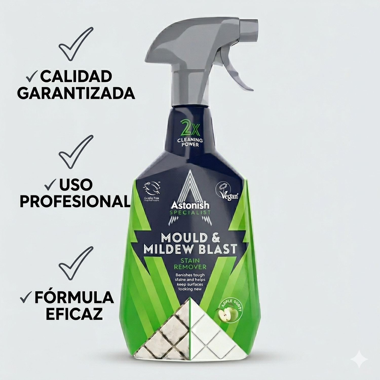 Astonish Eliminador Moho y Hongos Gatillo 750 Ml Antihongos-4