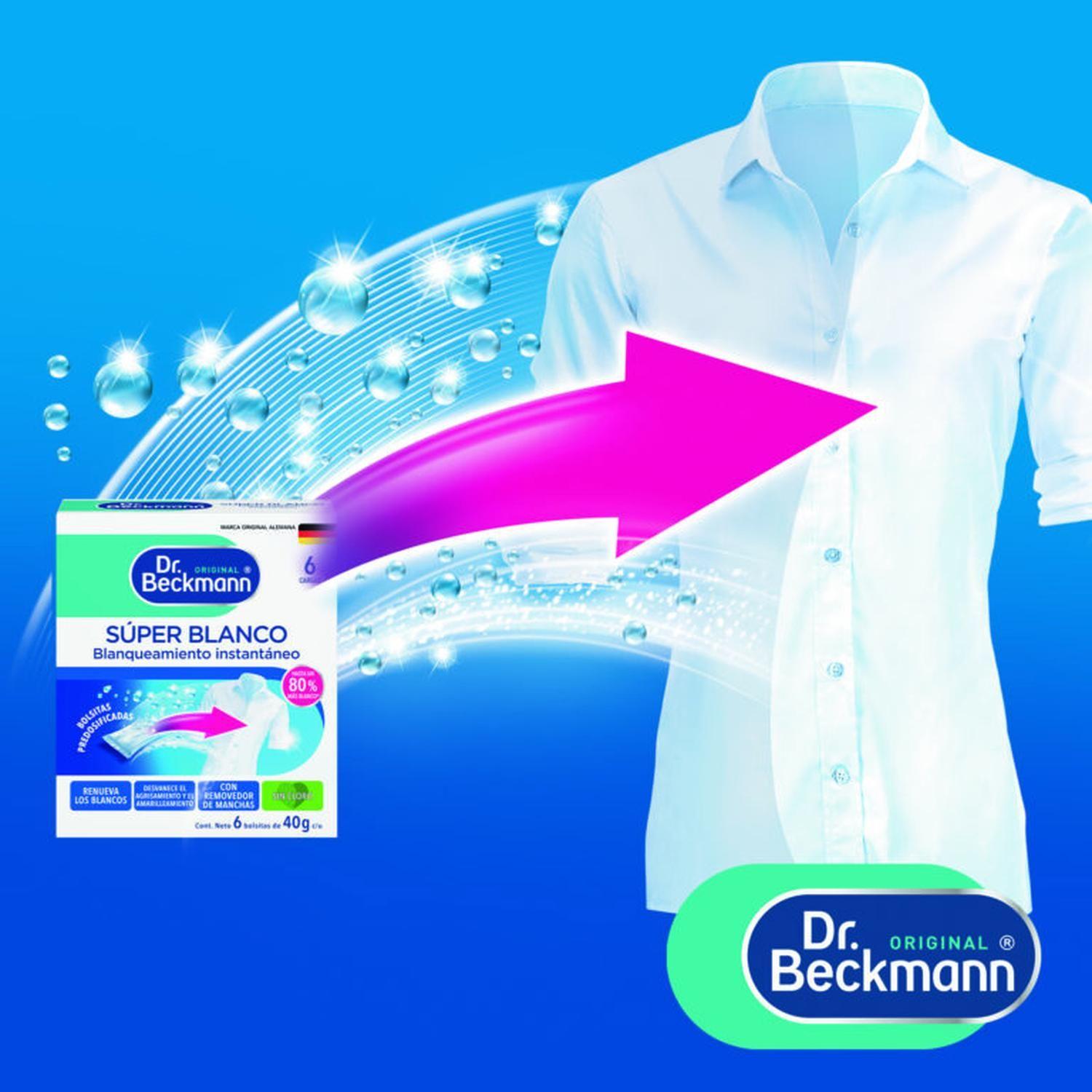 Toallitas Blanqueador Intensivo 6 Bolsas De 40gr Dr Beckmann-3