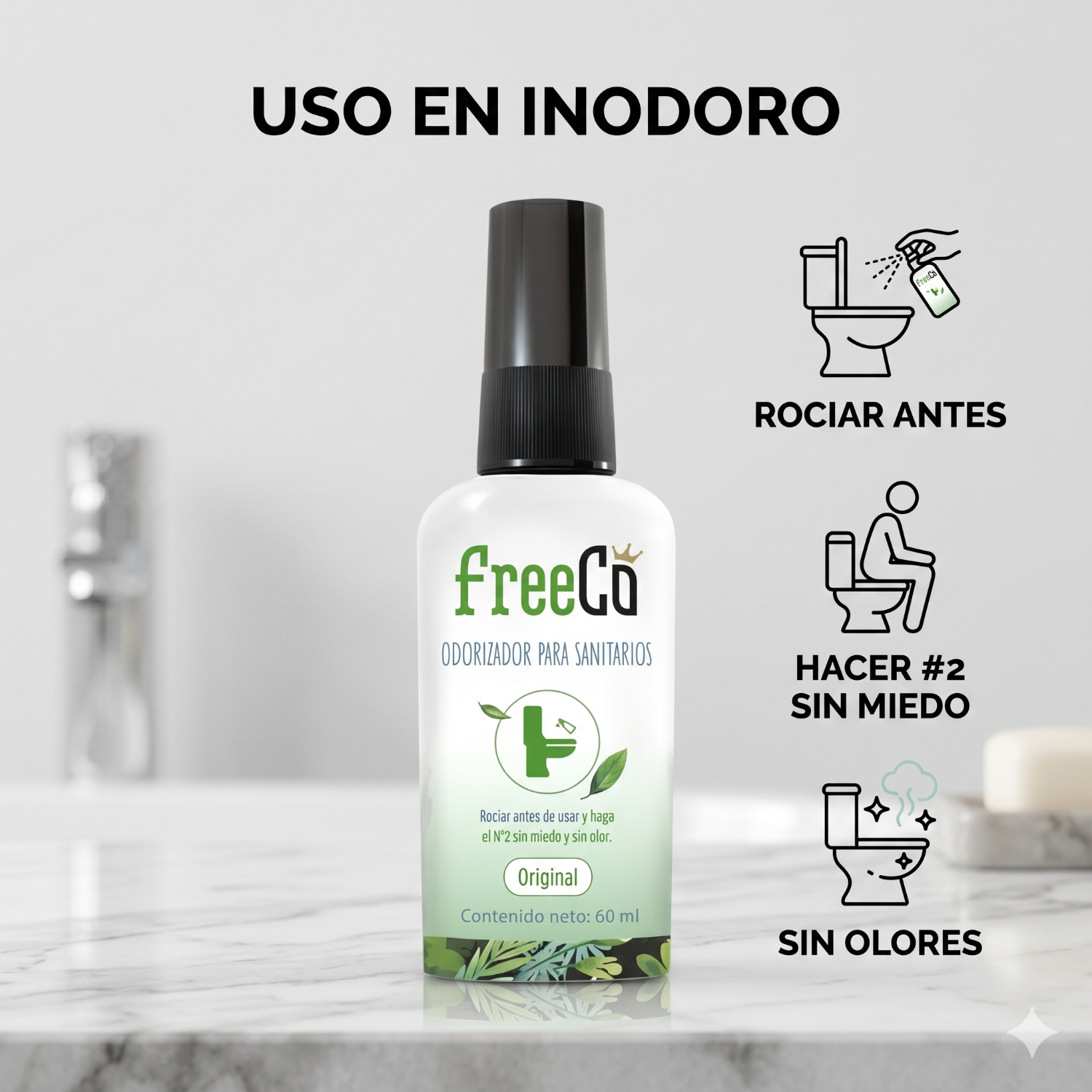 Eliminador de Olores Freeco Aroma Original 60 ml-2
