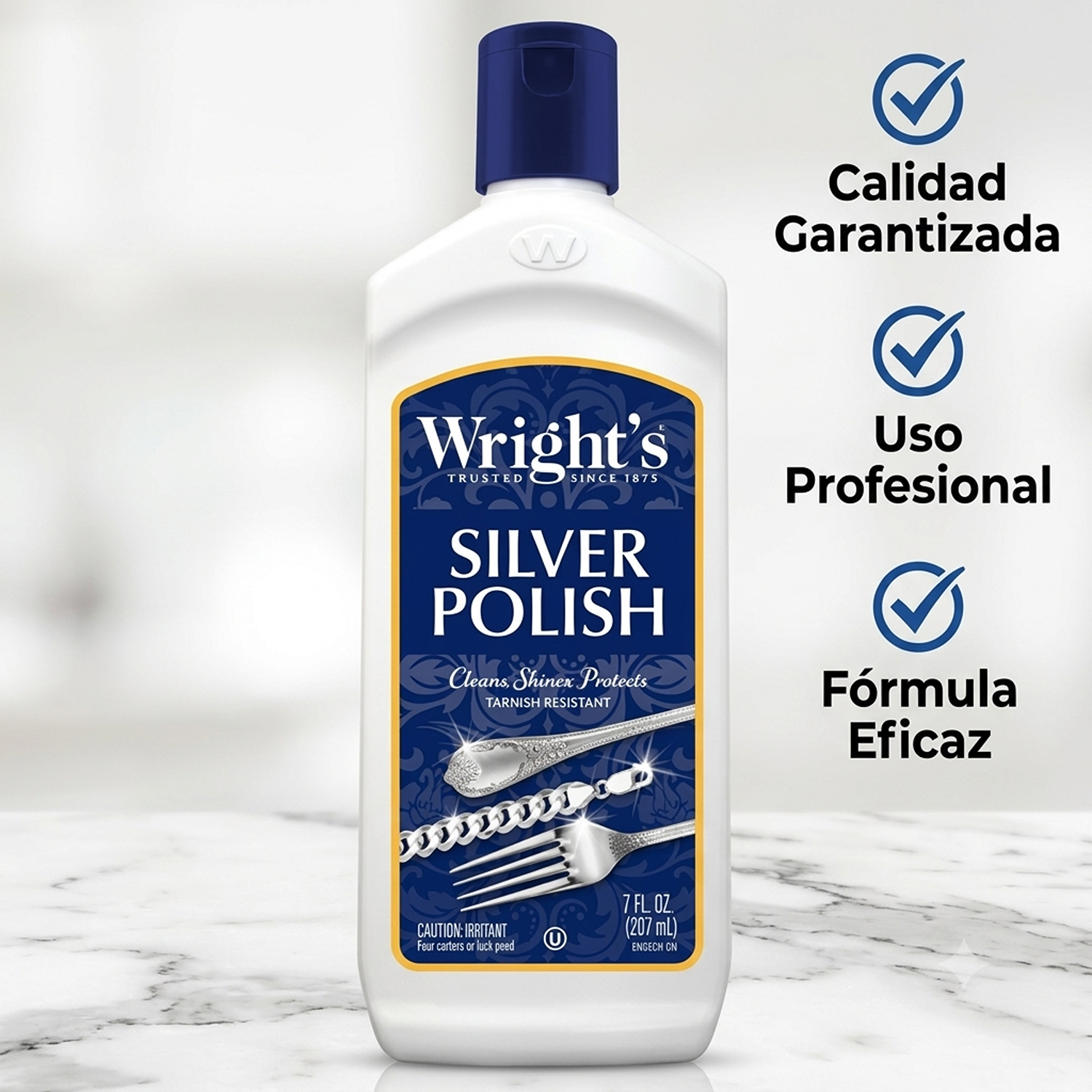 Pulidor Plata Wrights Silver Polish 207ml Anti Opacidad-4