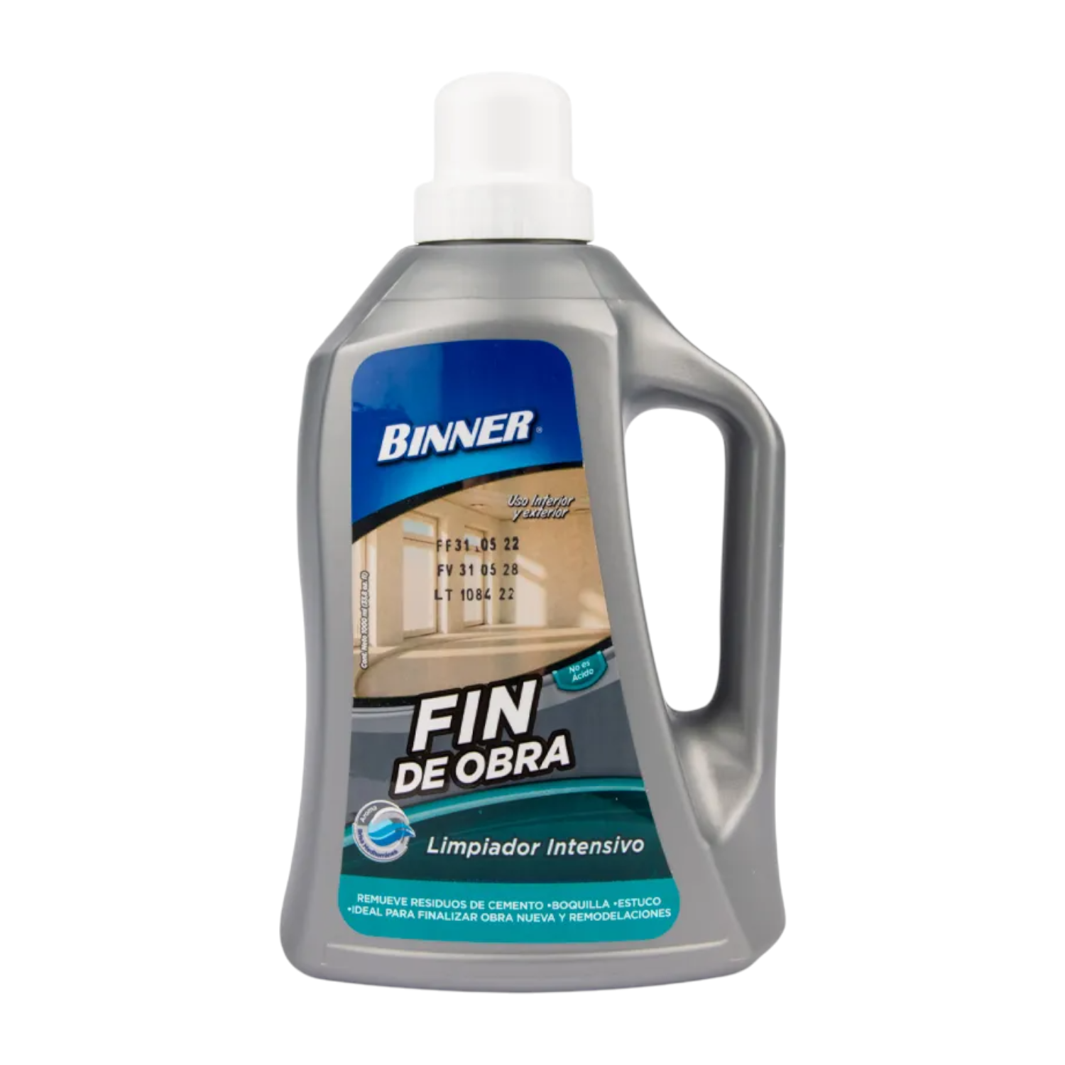 Limpiador Removedor Fin De Obras Binner 1l-0