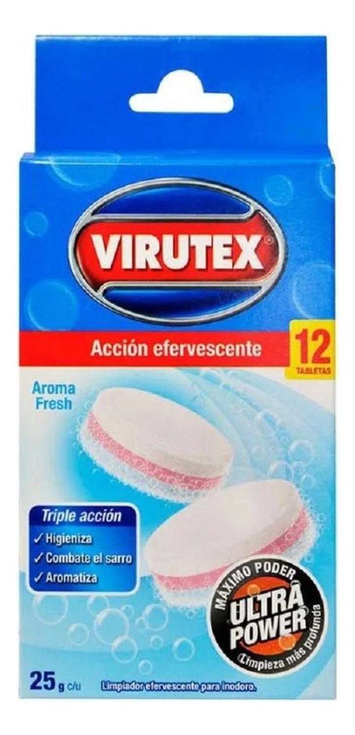 Pastillas Inodoro Efervescentes Antisarro Virutex 12tabletas-0