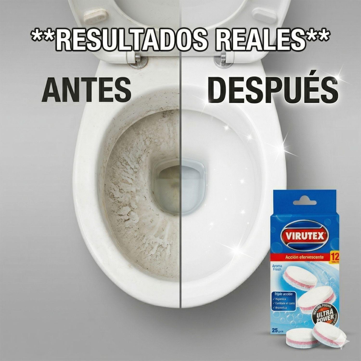 Pastillas Inodoro Efervescentes Antisarro Virutex 12tabletas-2