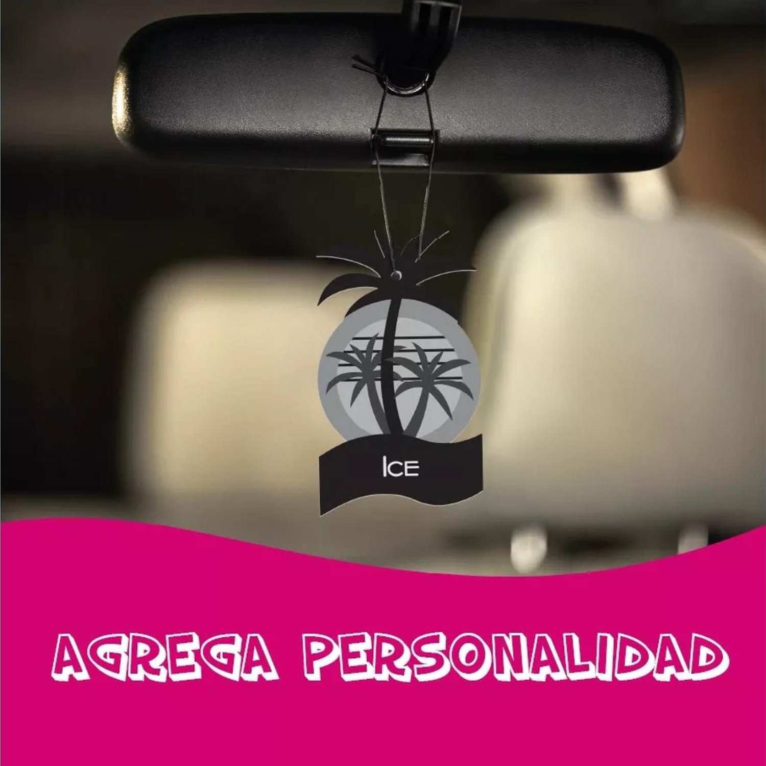 Ambientador Auto Pack 3 California Scents Ice-2
