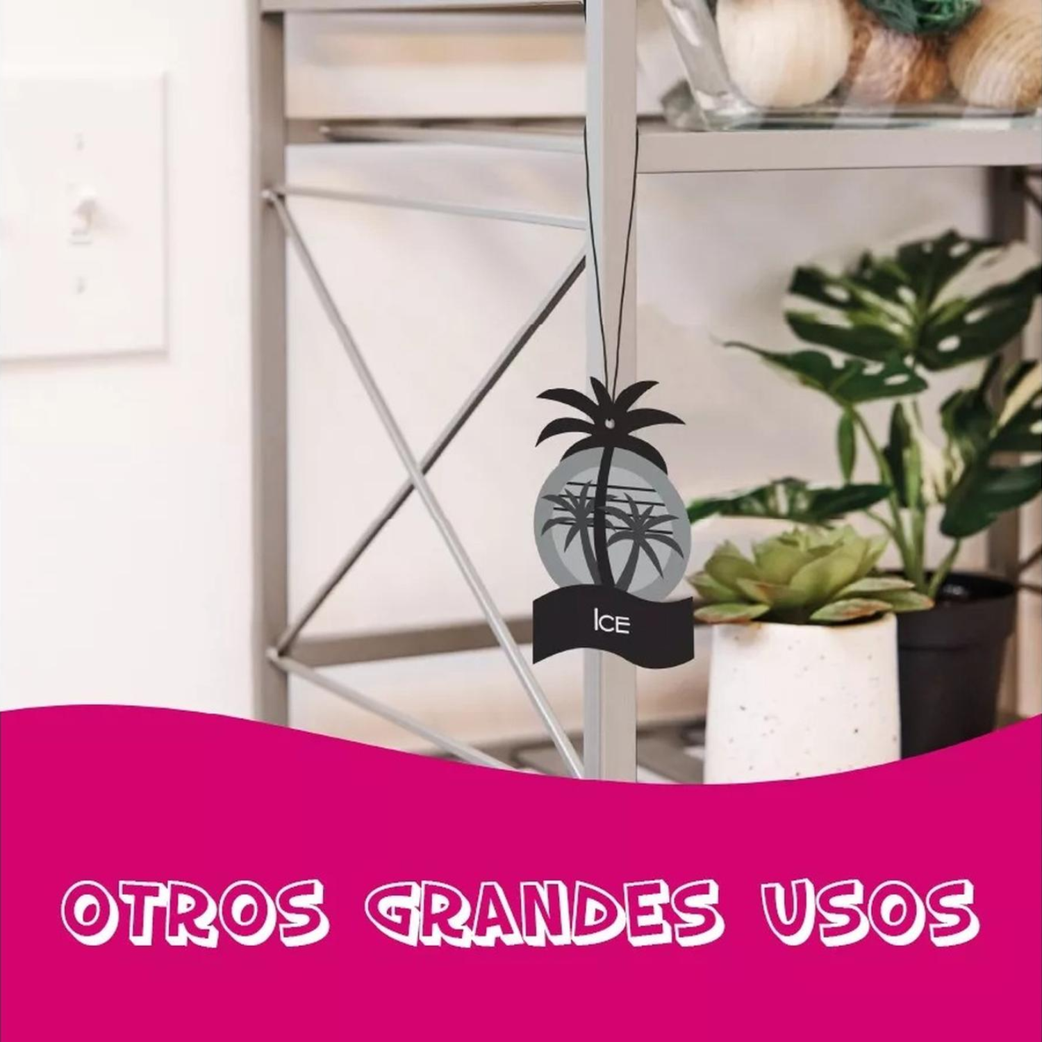 Ambientador Auto Pack 3 California Scents Ice-3