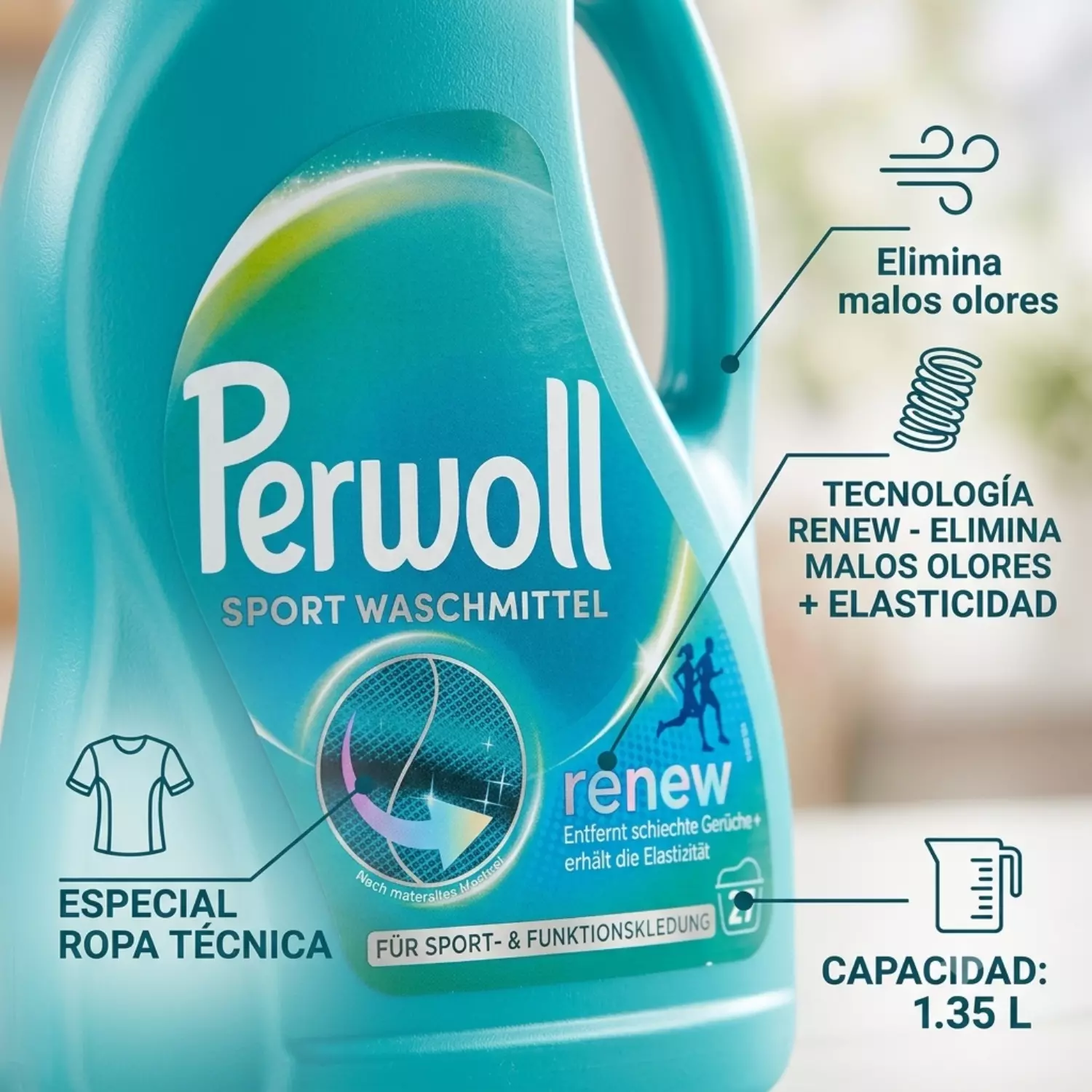 Detergente Ropa Deportiva Perwoll Sport 1.35L-3