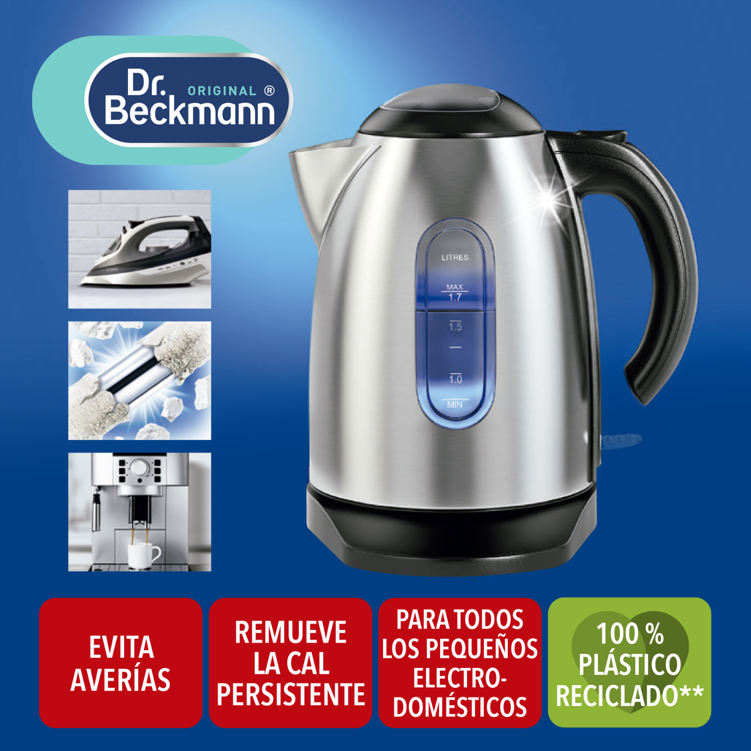 Antisarro Cafetera y Hervidor Dr. Beckmann 250 ml-3