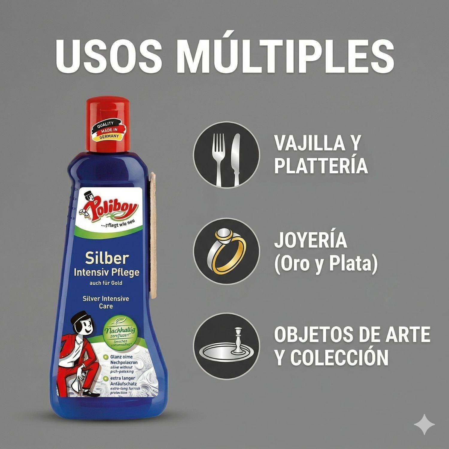 Limpiador Cuidados Plata Intensivo 200 Ml-2
