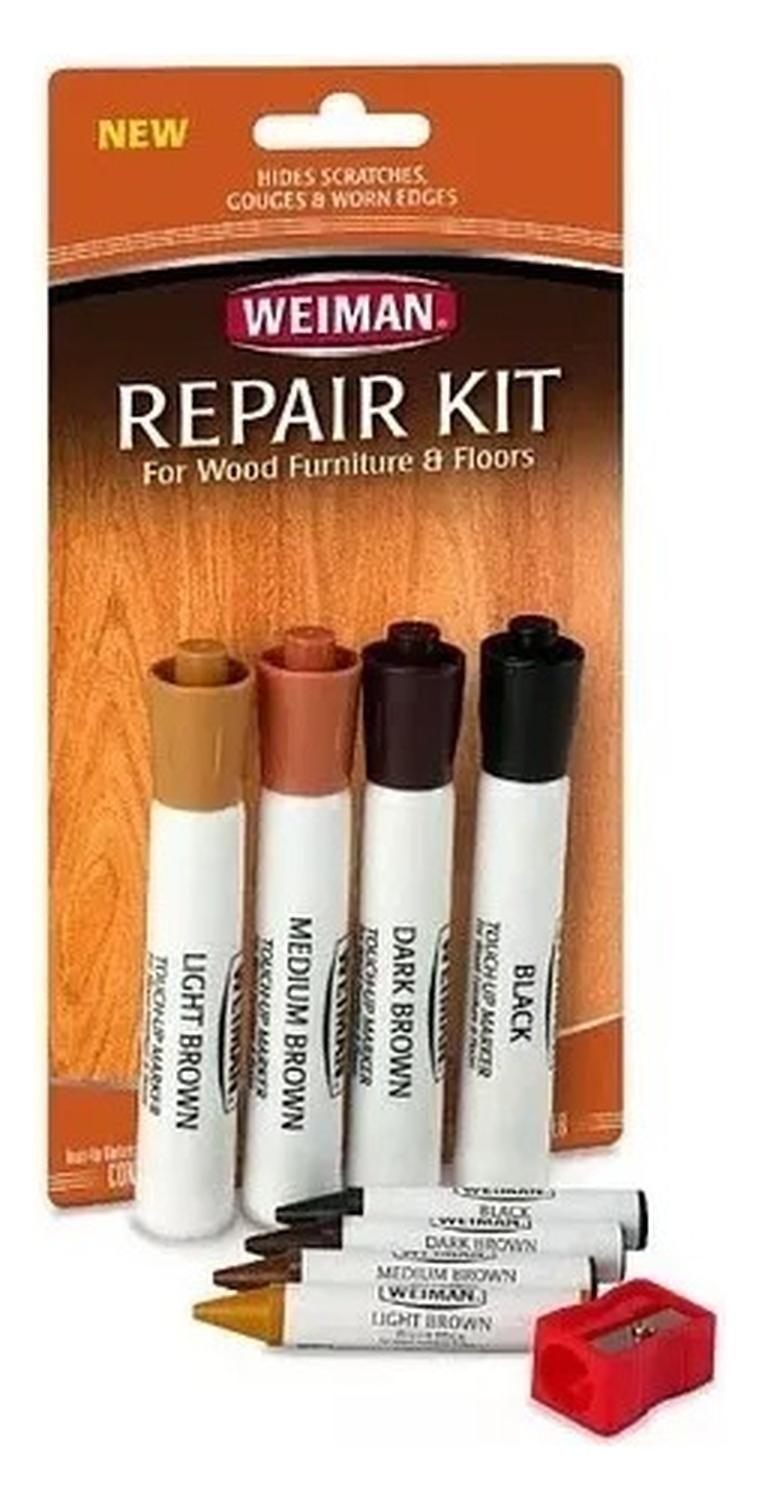 Kit Reparador Muebles y Pisos de Madera Weiman 9 Piezas-1