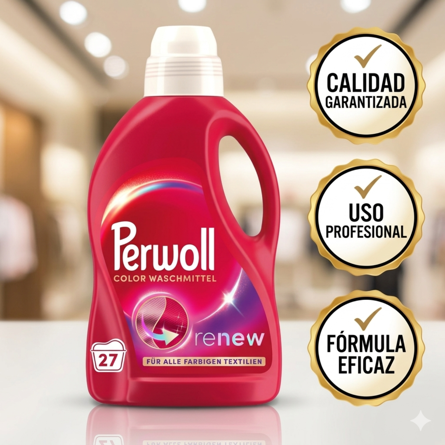 Perwoll Detergente Ropa Colores Vivos 1.35L-4