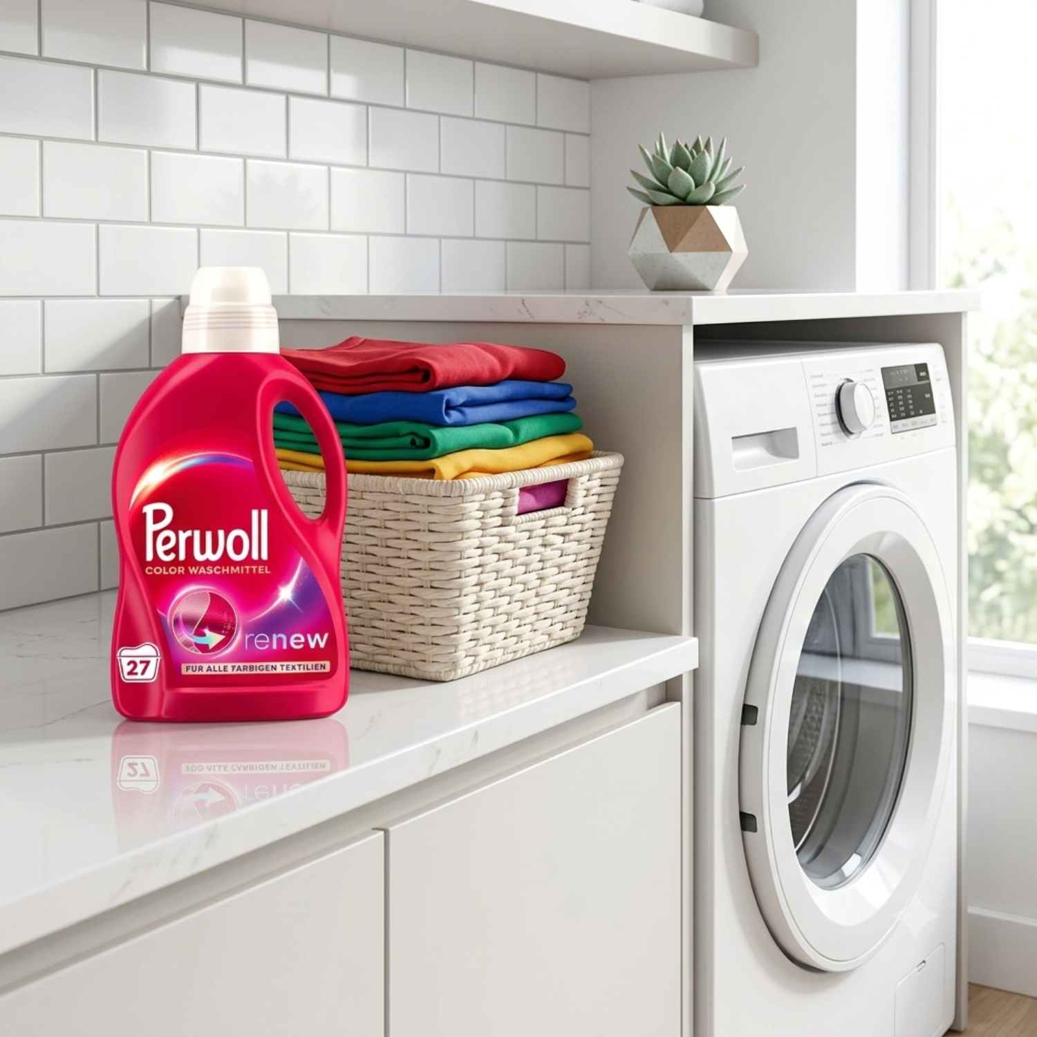 Perwoll Detergente Ropa Colores Vivos 1.35L-5