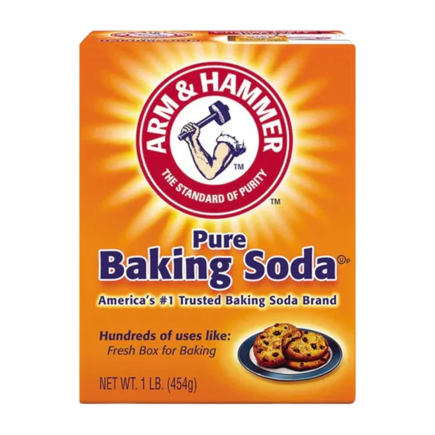 Bicarbonato De Sodio Arm & Hammer 454g-0
