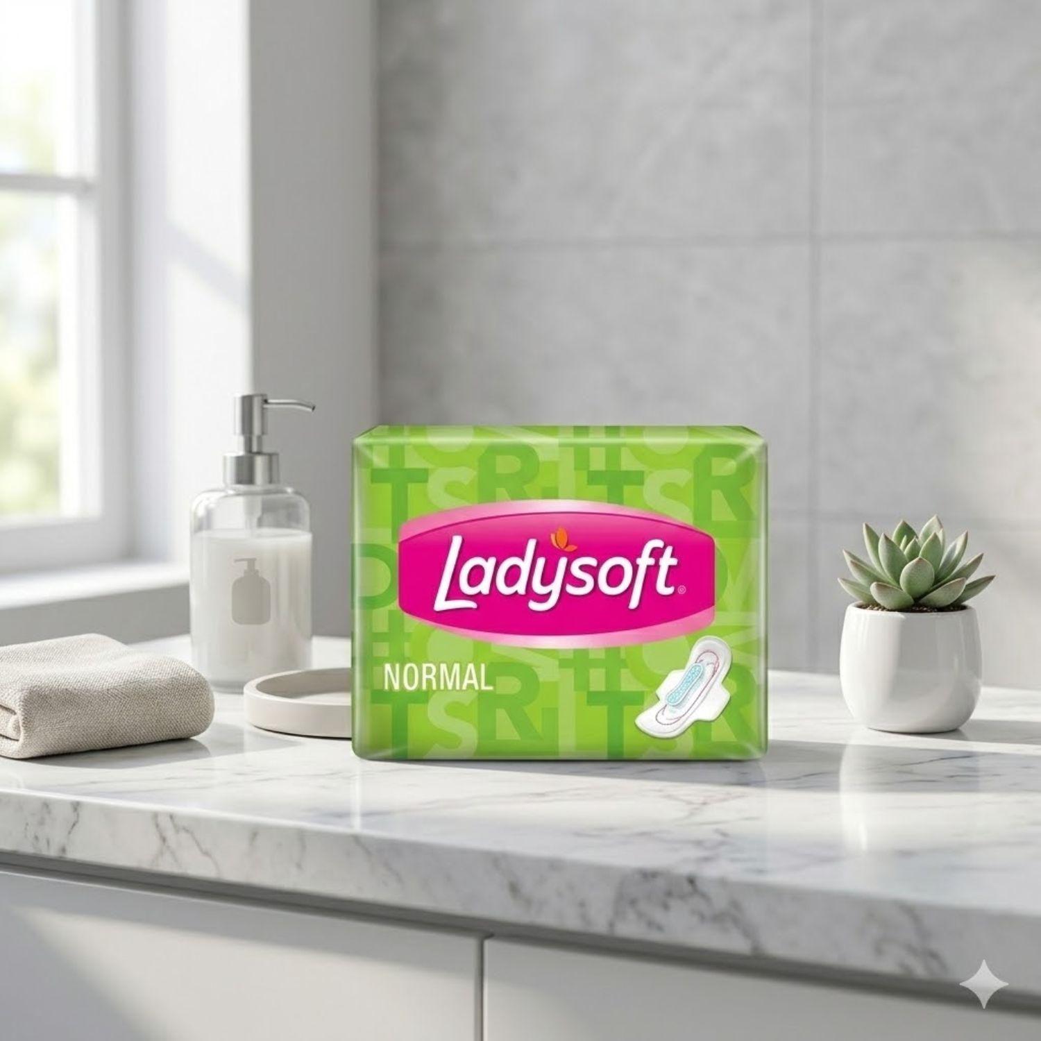 Toallas Femeninas Ladysoft Normal Tela Suave Con Alas 8u-5